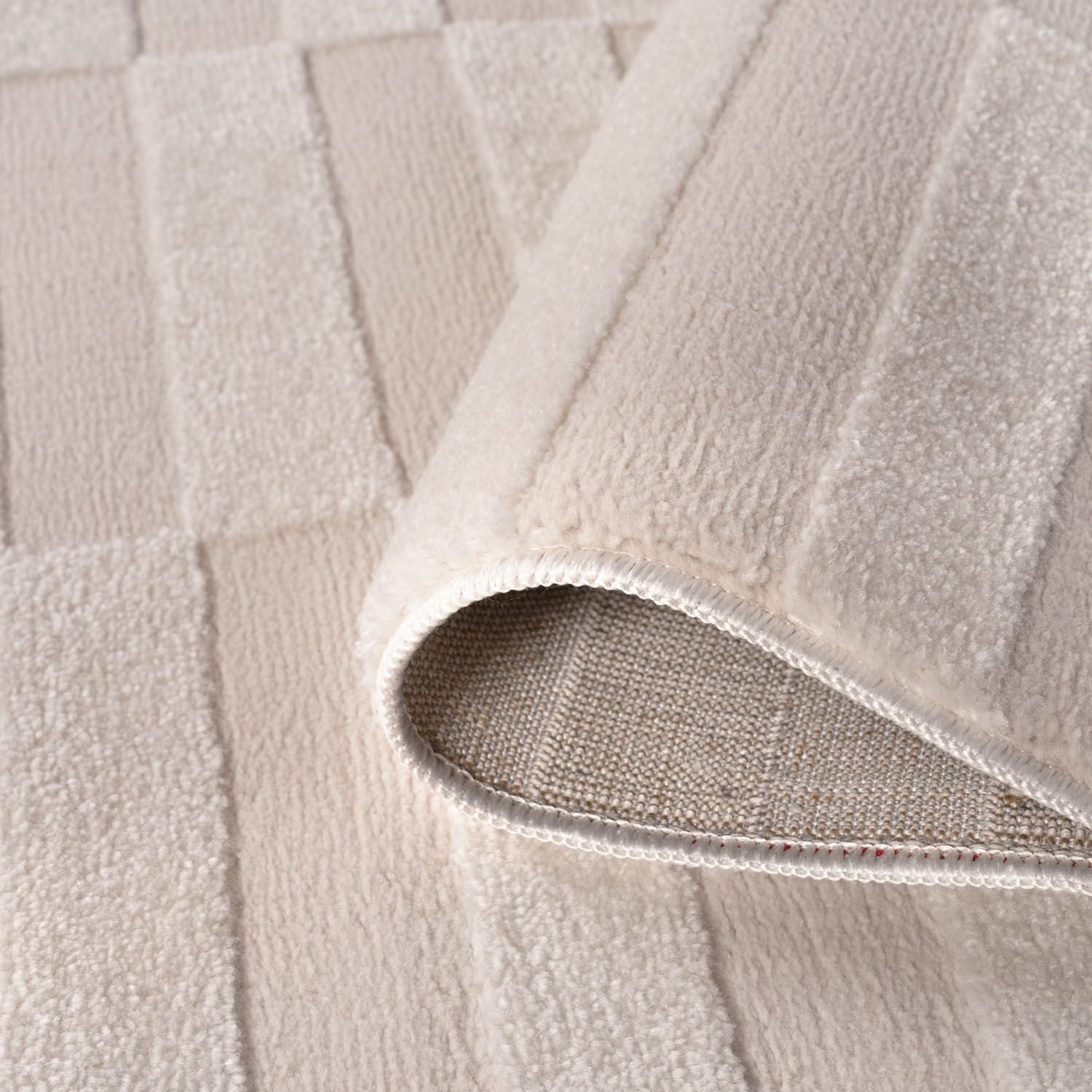 Loft Striped Cream Rug - PN Home