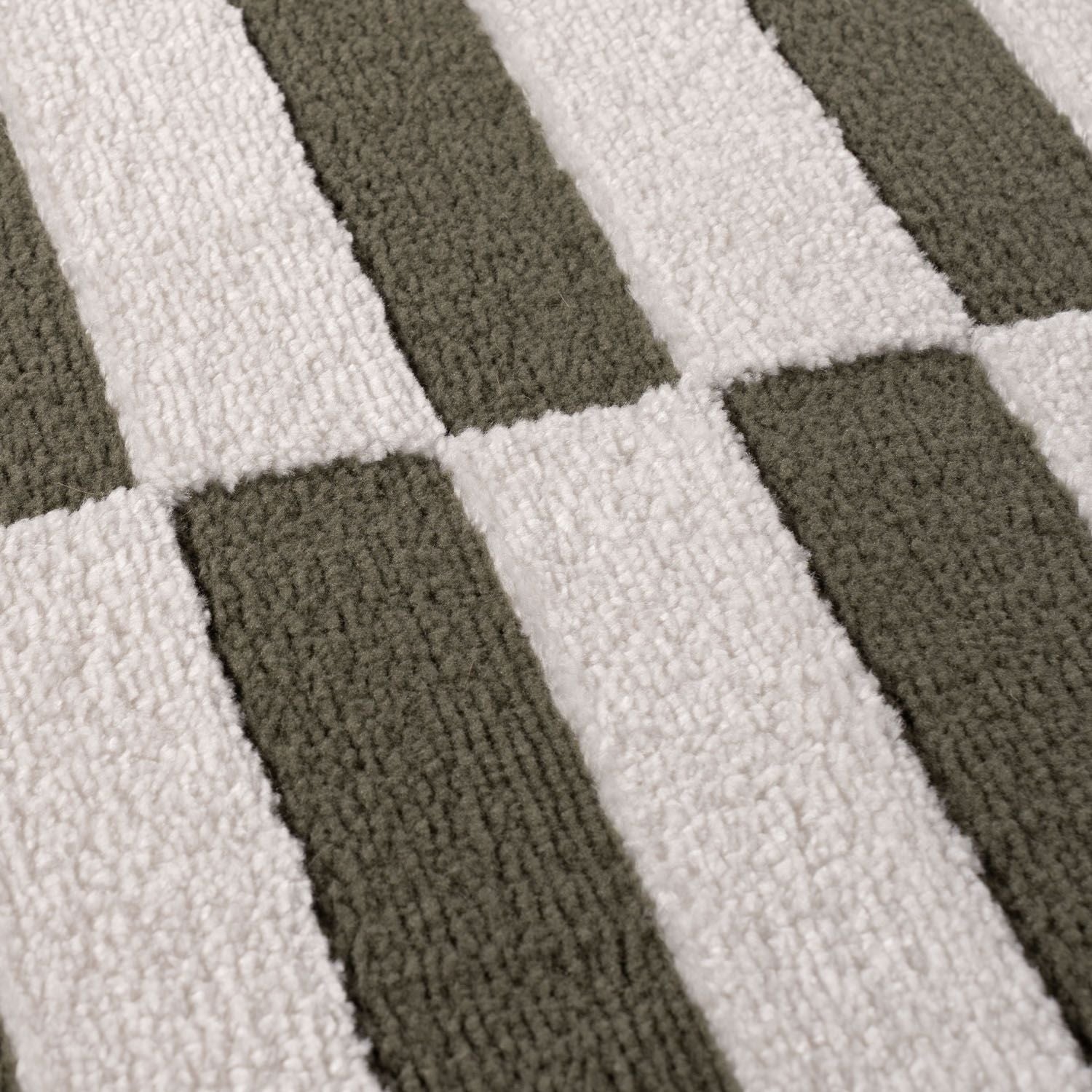Loft Striped Green Rug - PN Home