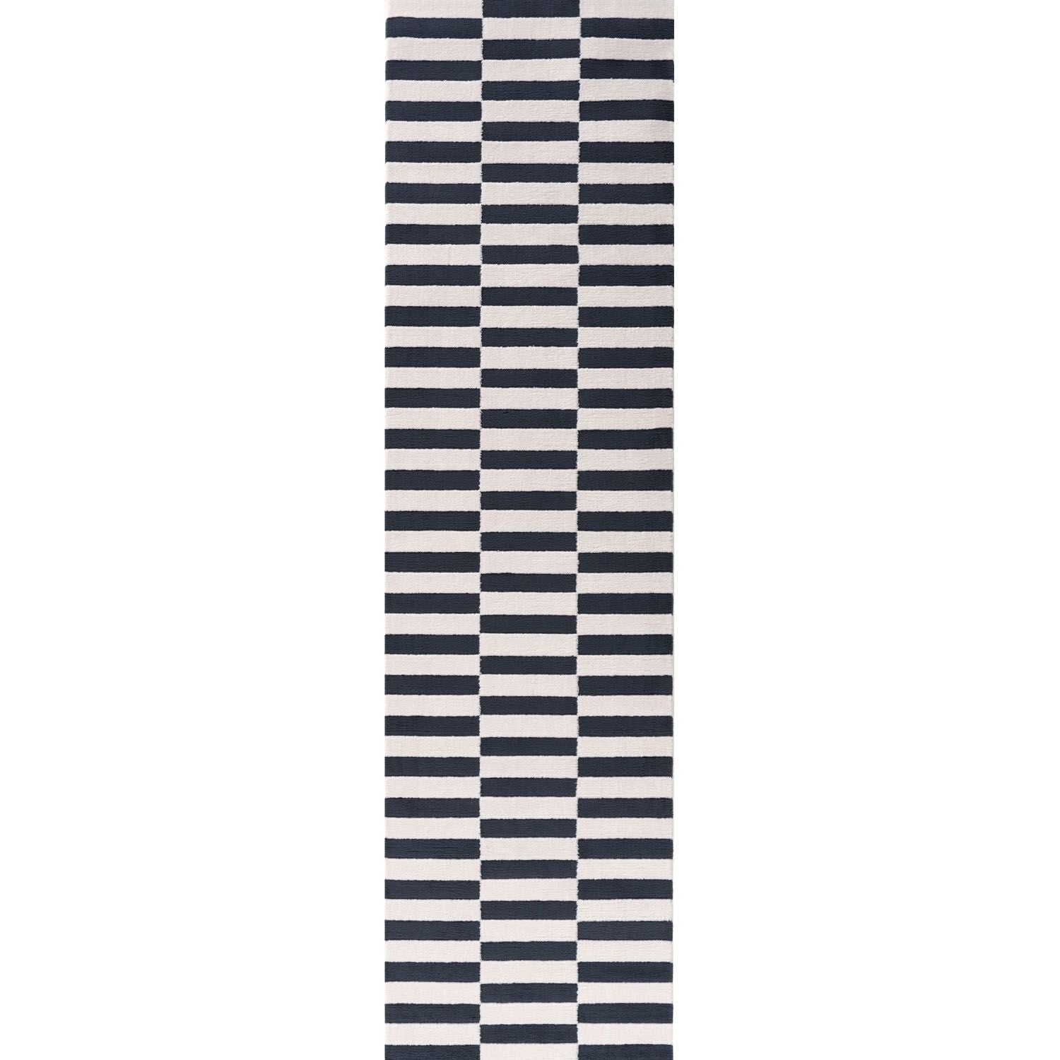 Loft Striped Blue Rug - PN Home