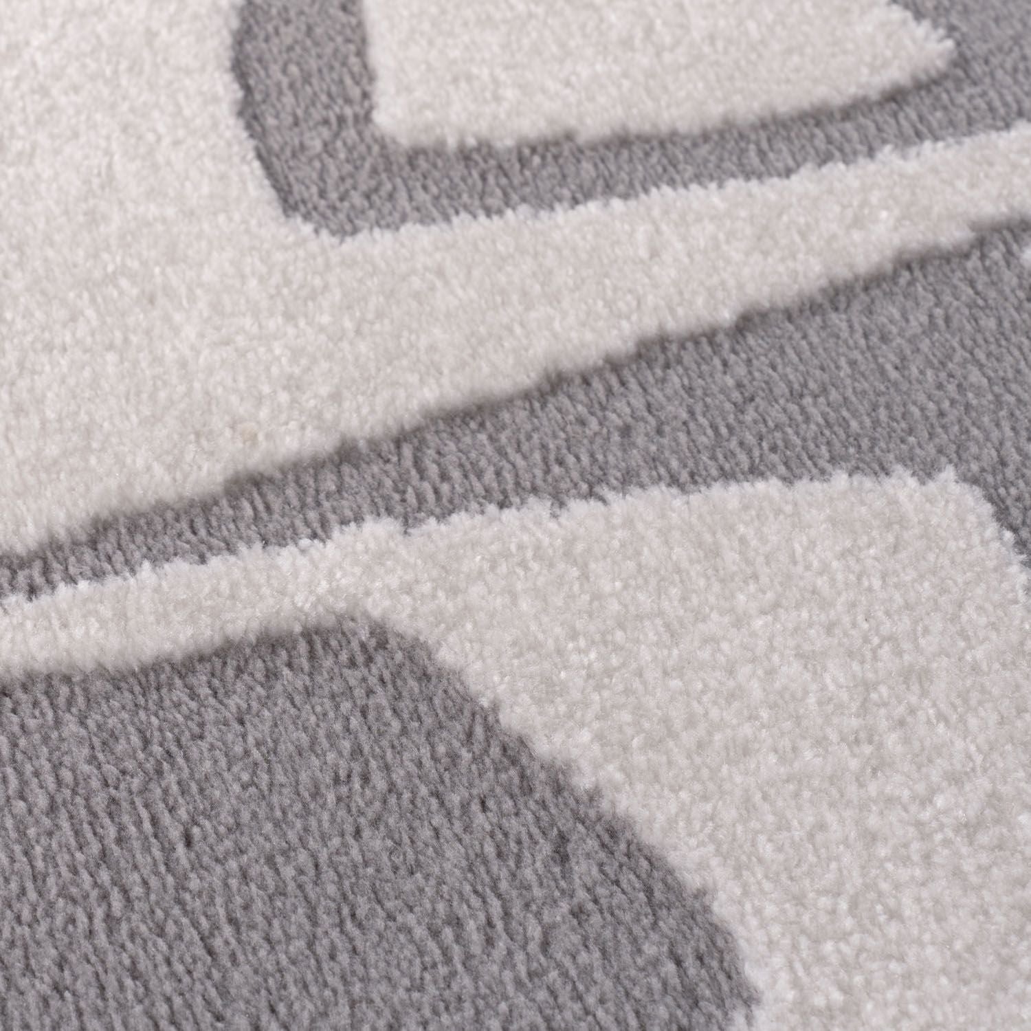 Loft Abstract Grey Rug - PN Home