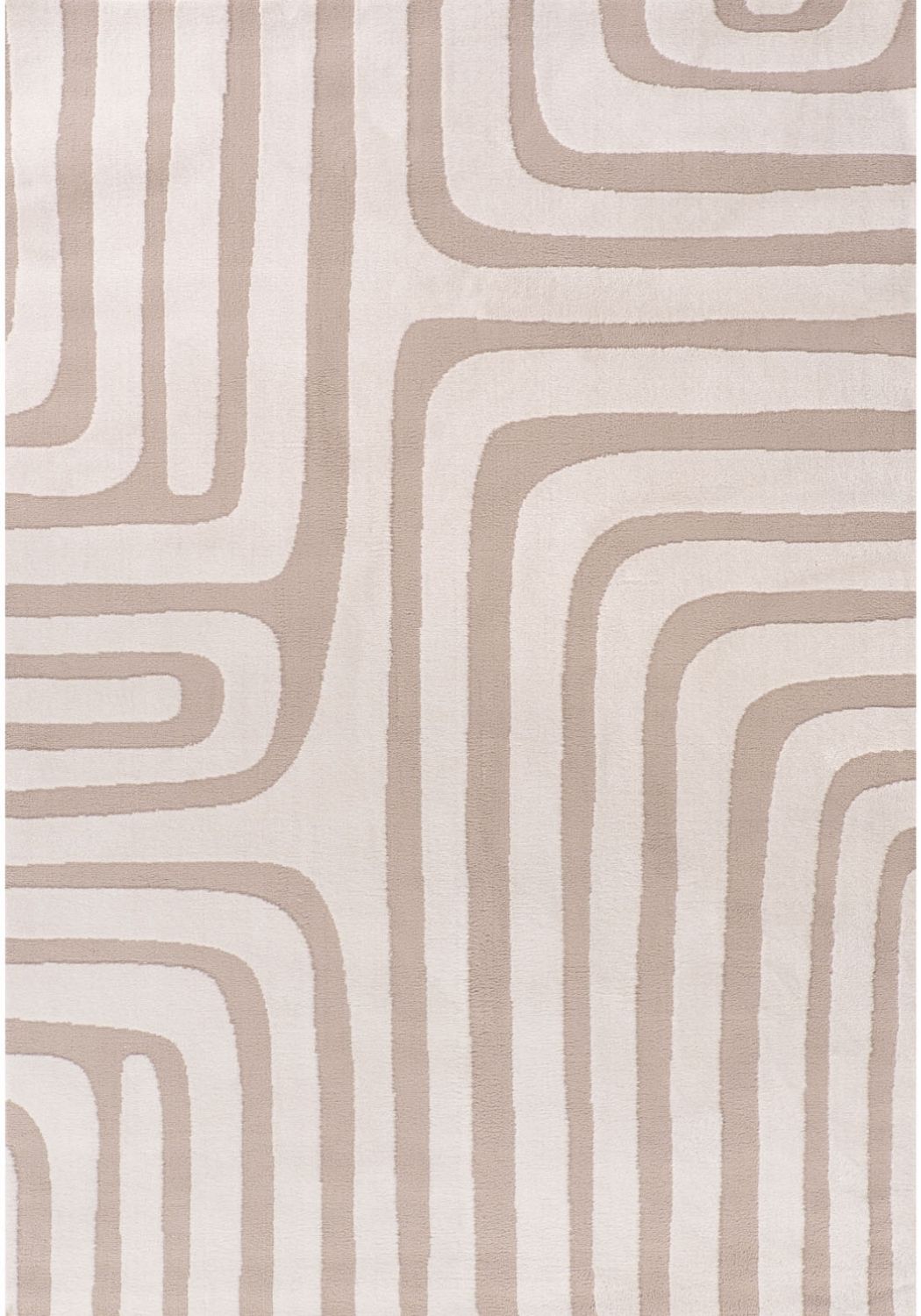 Loft Geometric Beige Rug - PN Home