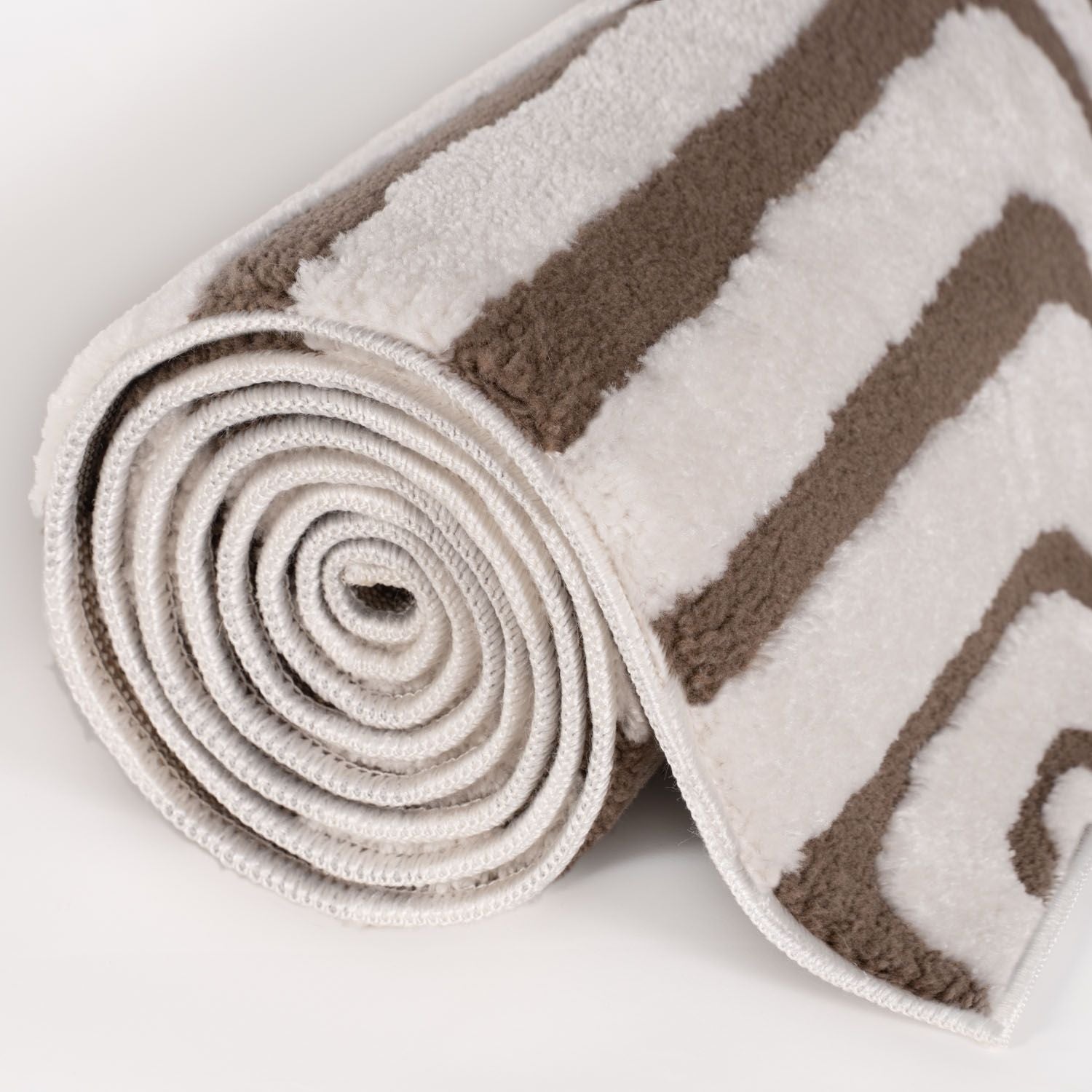 Loft Geometric Brown Rug - PN Home