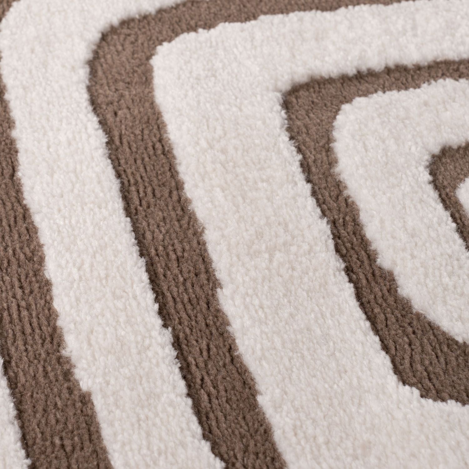 Loft Geometric Brown Rug - PN Home
