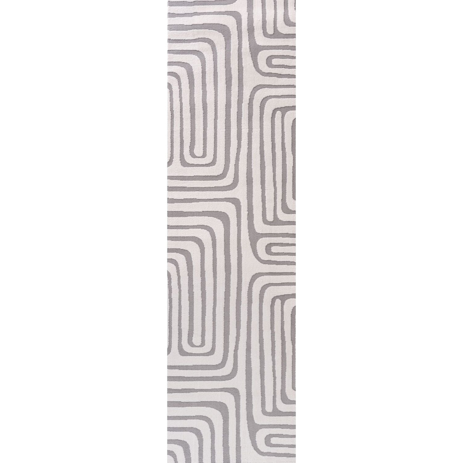 Loft Geometric Grey Rug - PN Home