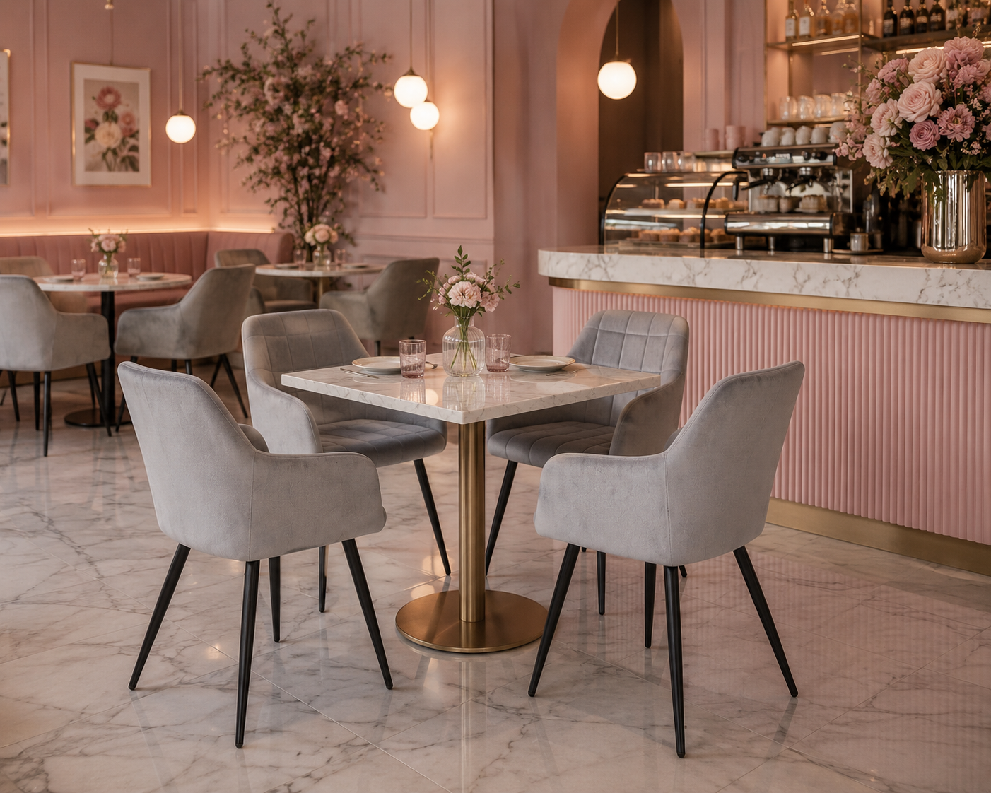 Camden Velvet Dining Chair