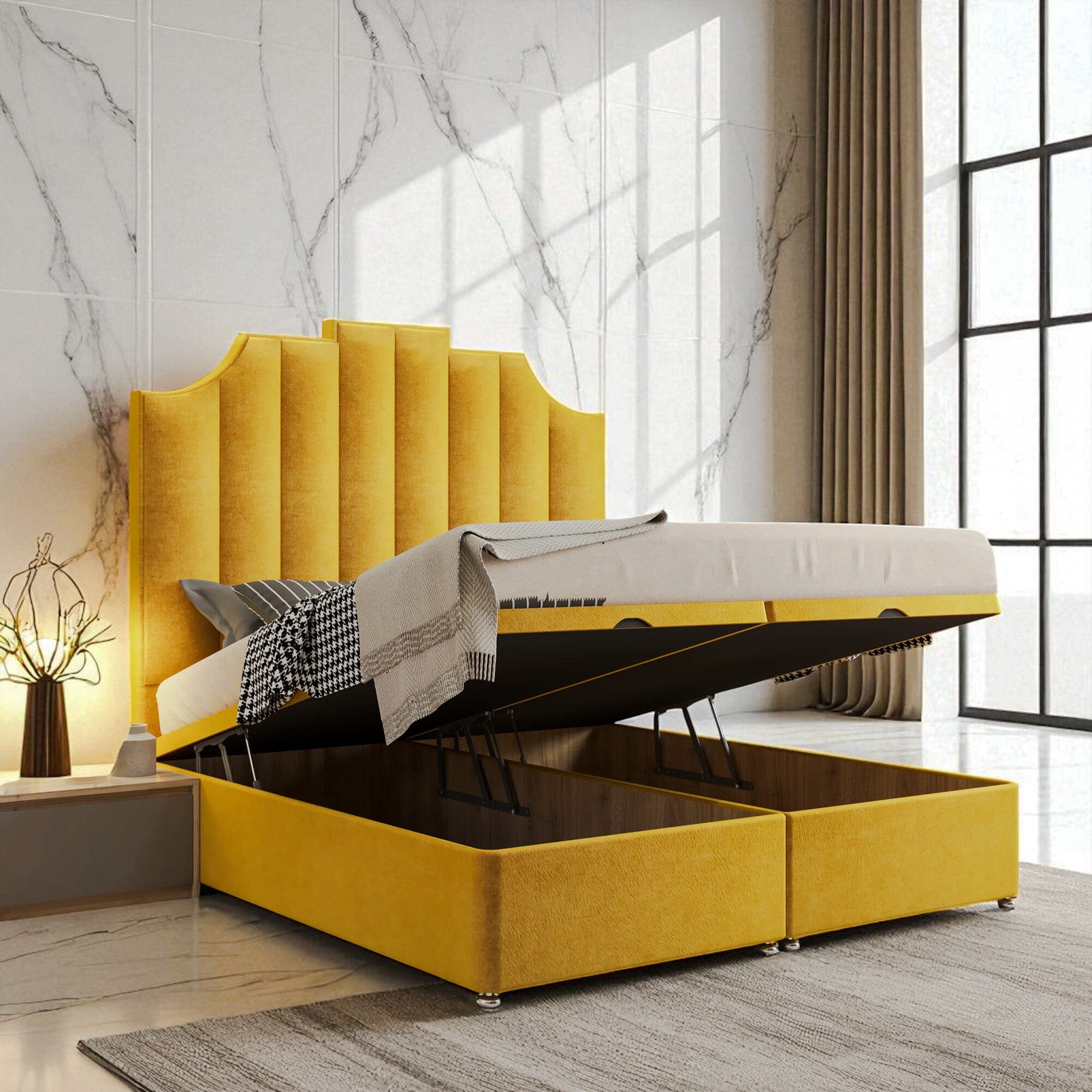 Maravi Ottoman Storage Divan Bed Set