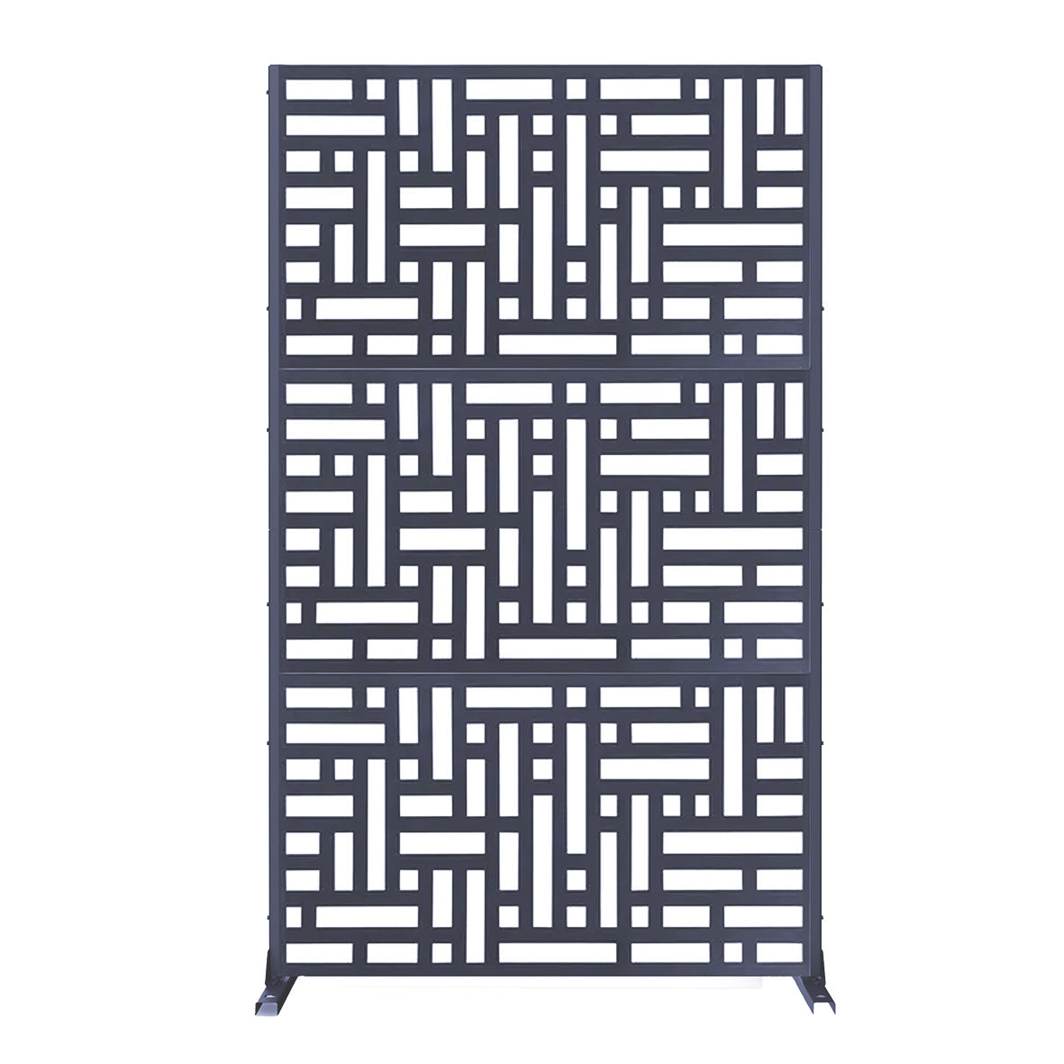 Metal Indoor/Outdoor Privacy Screen 90cm x 180cm - Maze - PN Home