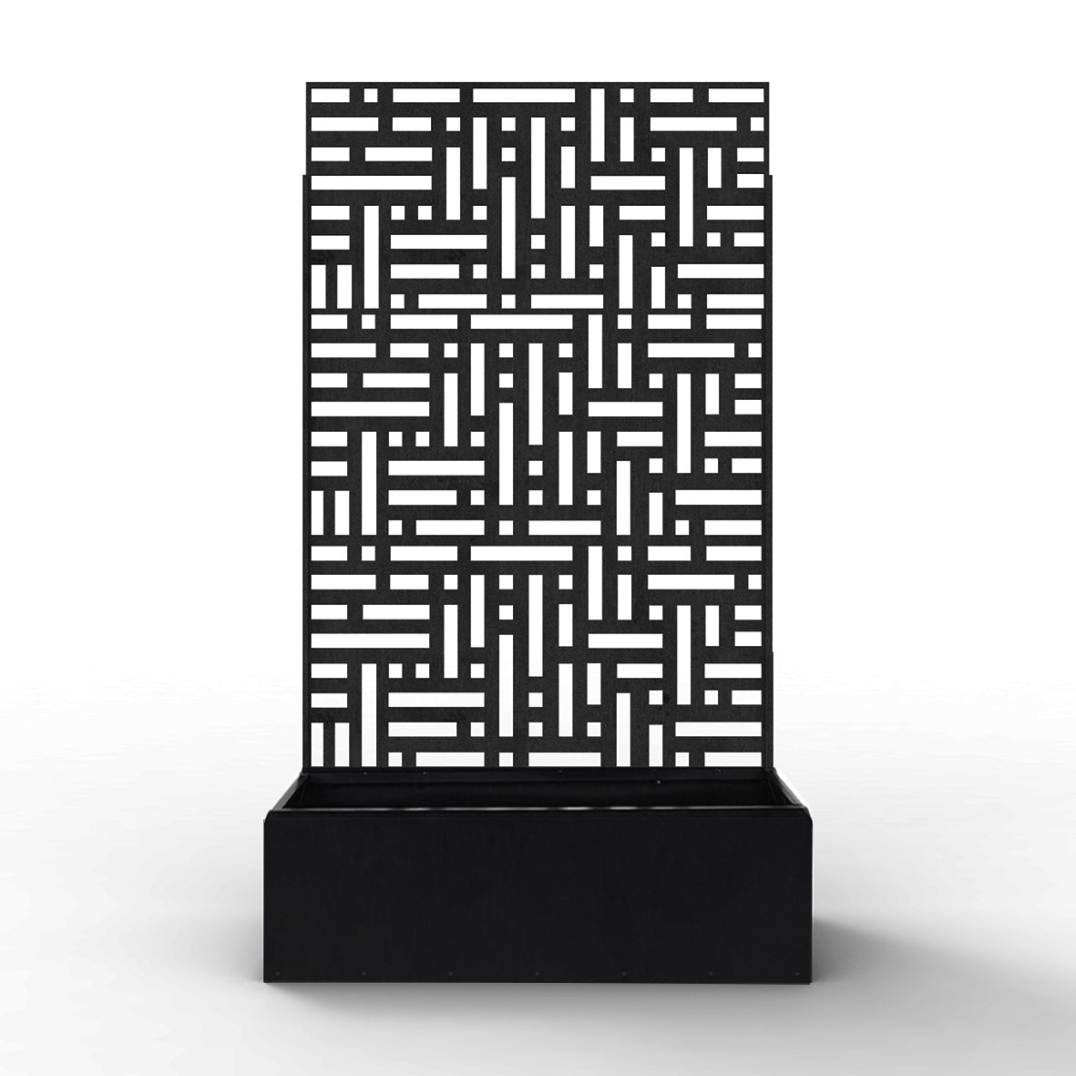 Metal Indoor/Outdoor Privacy Screen with Plant Pot - 90cm x 180cm - PN Home