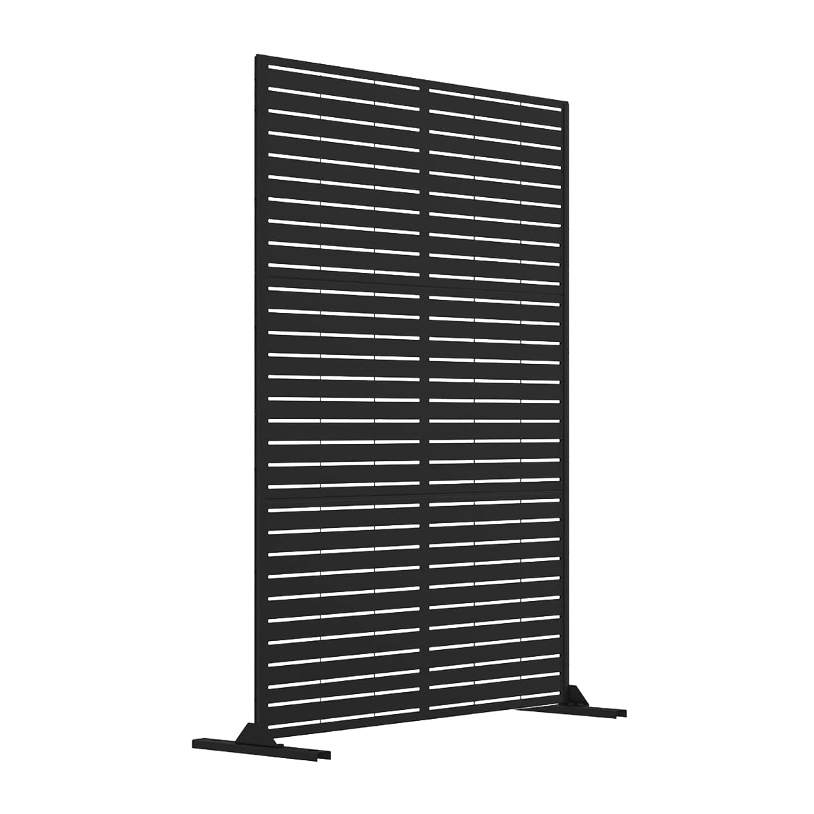 Metal Indoor/Outdoor Privacy Screen 90cm x 180cm - Slats - PN Home