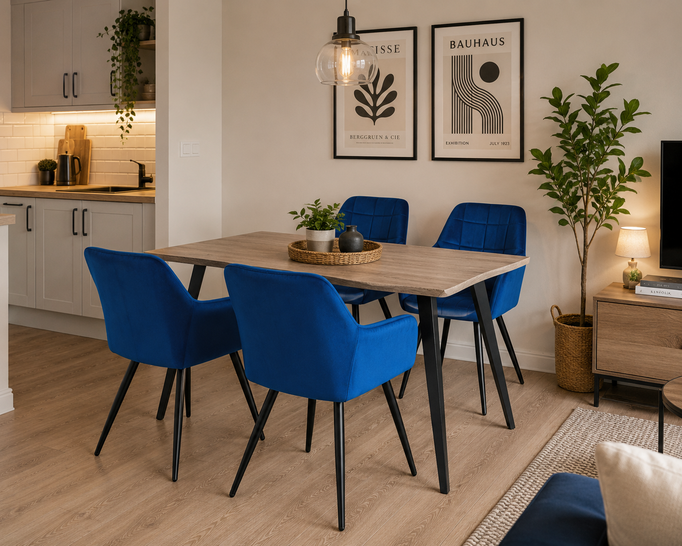 Camden Velvet Dining Chair