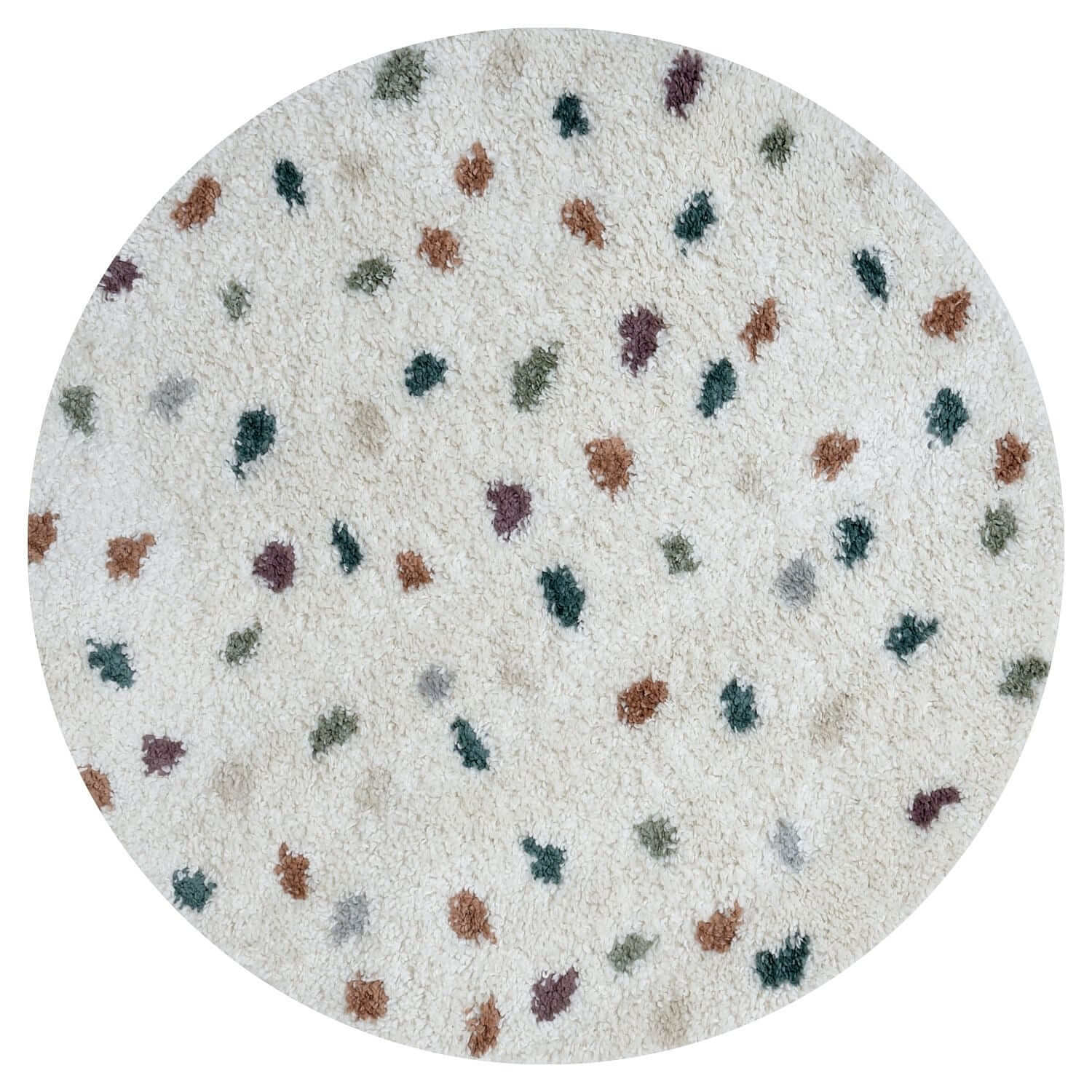 Moodi Shaggy Multicolour Jubile Rug - PN Home