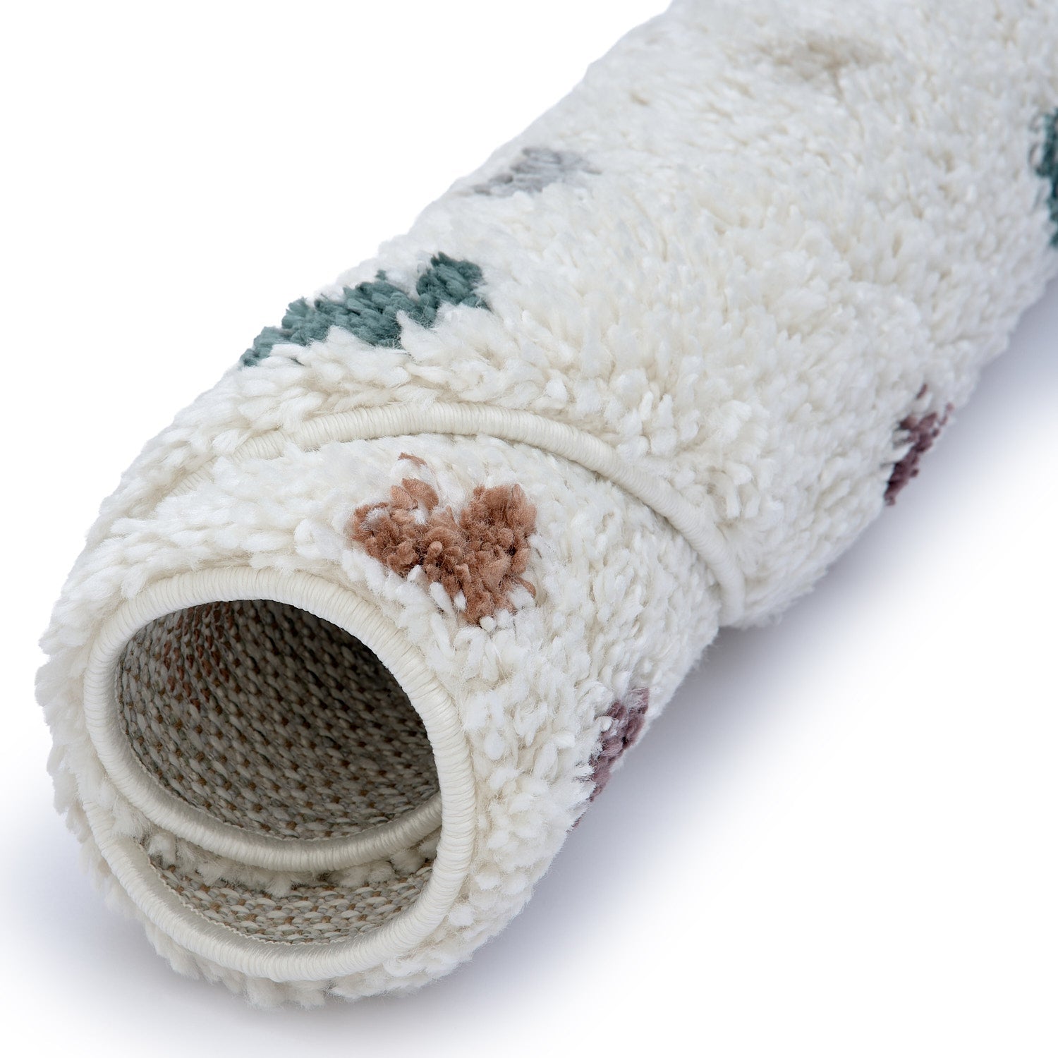 Moodi Shaggy Multicolour Jubile Rug - PN Home