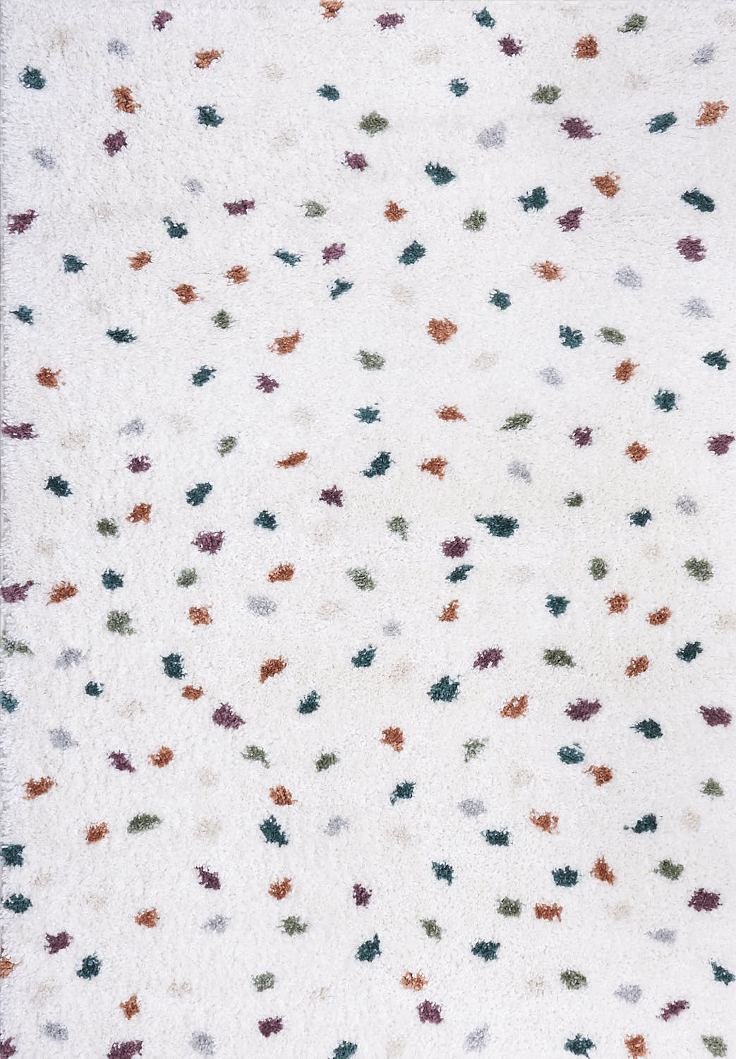 Moodi Shaggy Multicolour Jubile Rug - PN Home