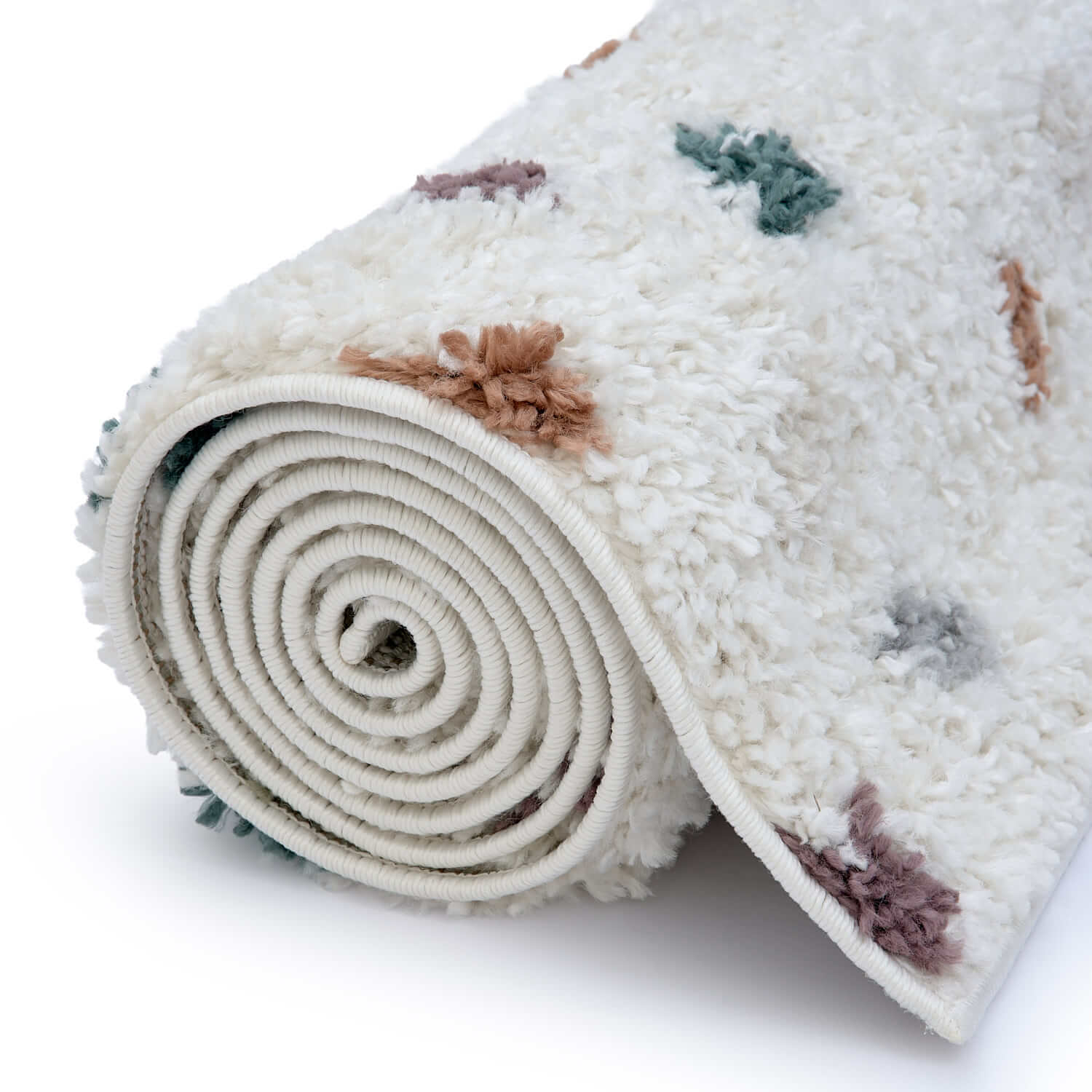 Moodi Shaggy Multicolour Jubile Rug - PN Home