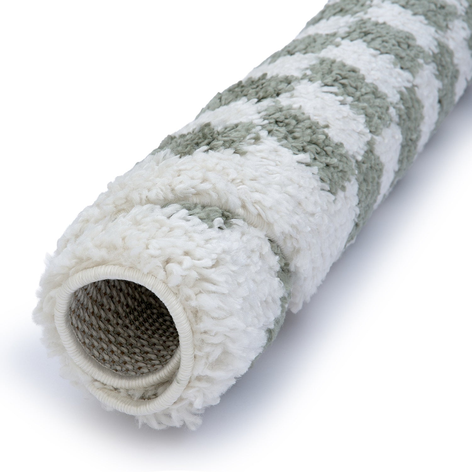 Moodi Shaggy Green Lunel Rug - PN Home
