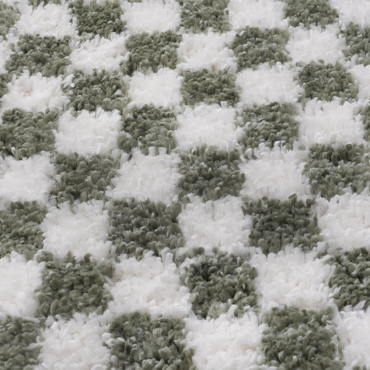 Moodi Shaggy Green Lunel Rug - PN Home