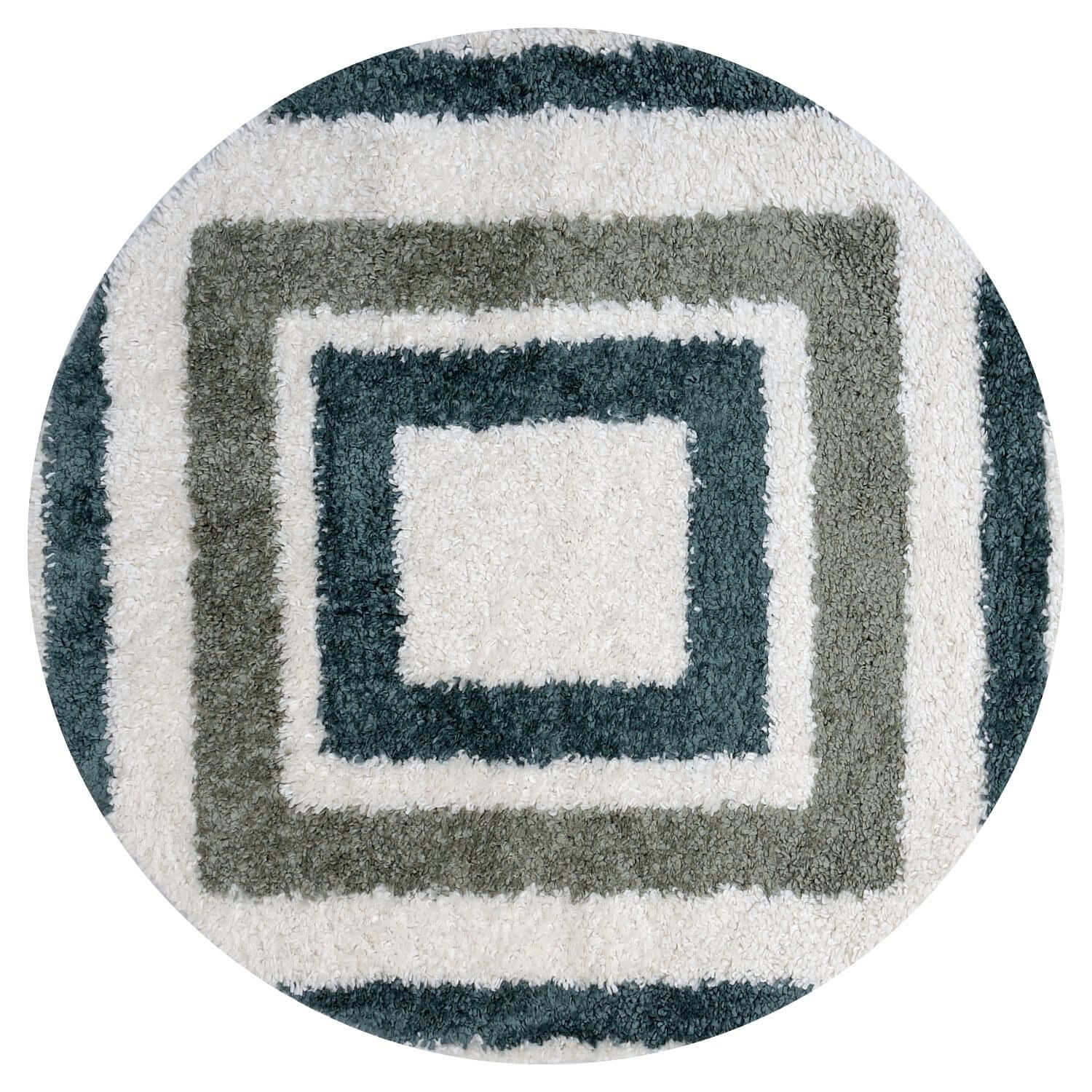 Moodi Shaggy Green Marina Rug - PN Home