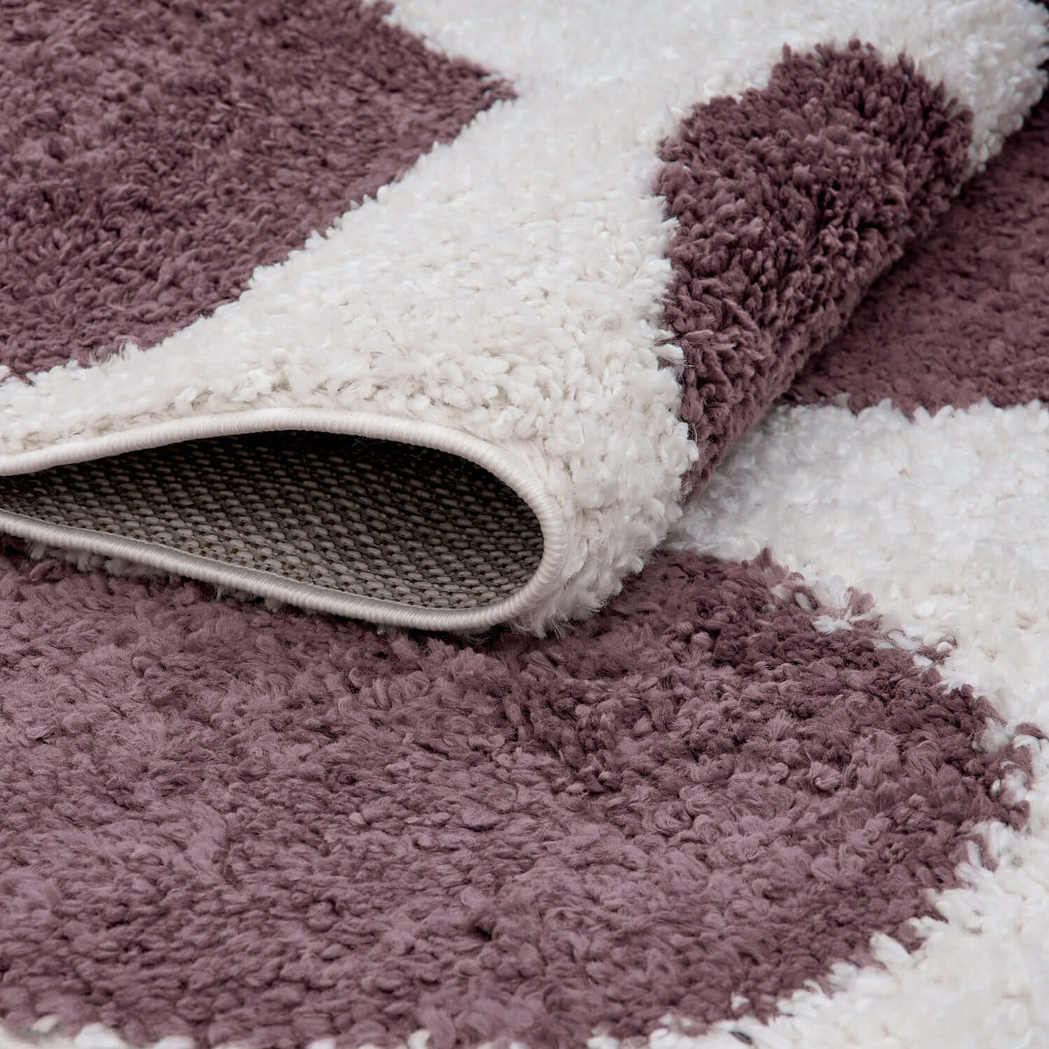 Moodi Shaggy Purple Nimbus Rug - PN Home