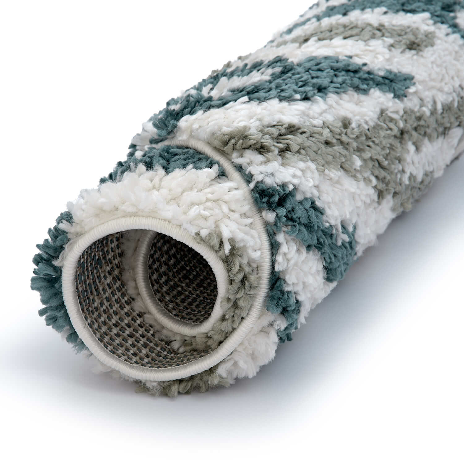 Moodi Shaggy Green Nyra Rug - PN Home