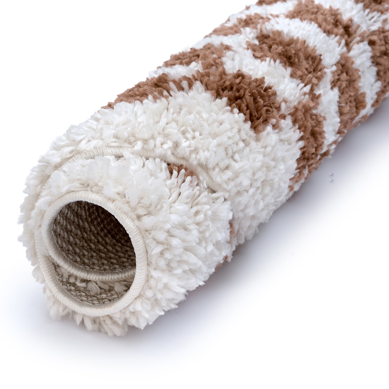 Moodi Shaggy Terra Pixelate Rug - PN Home