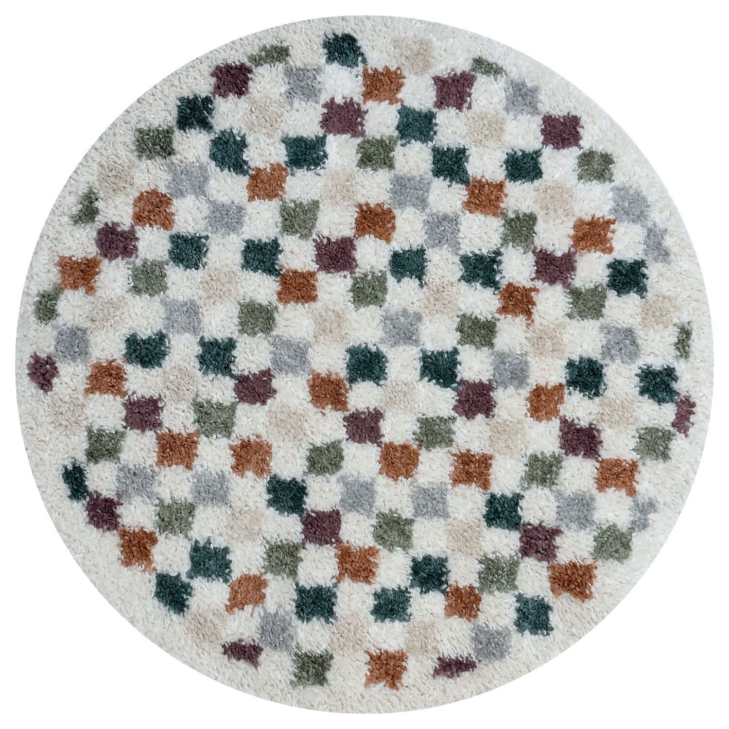Moodi Shaggy Multicolour Pulseway Rug - PN Home