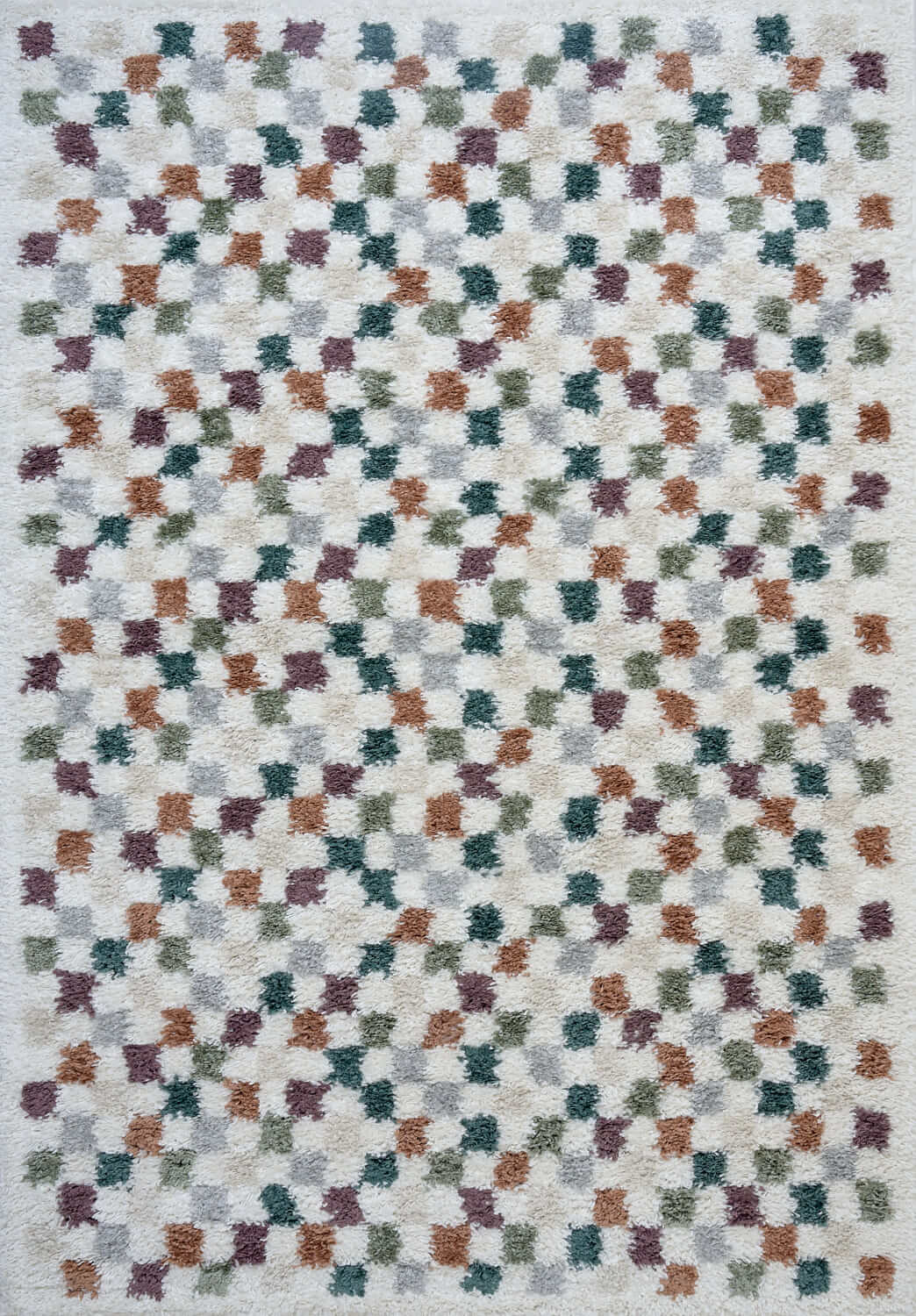 Moodi Shaggy Multicolour Pulseway Rug - PN Home