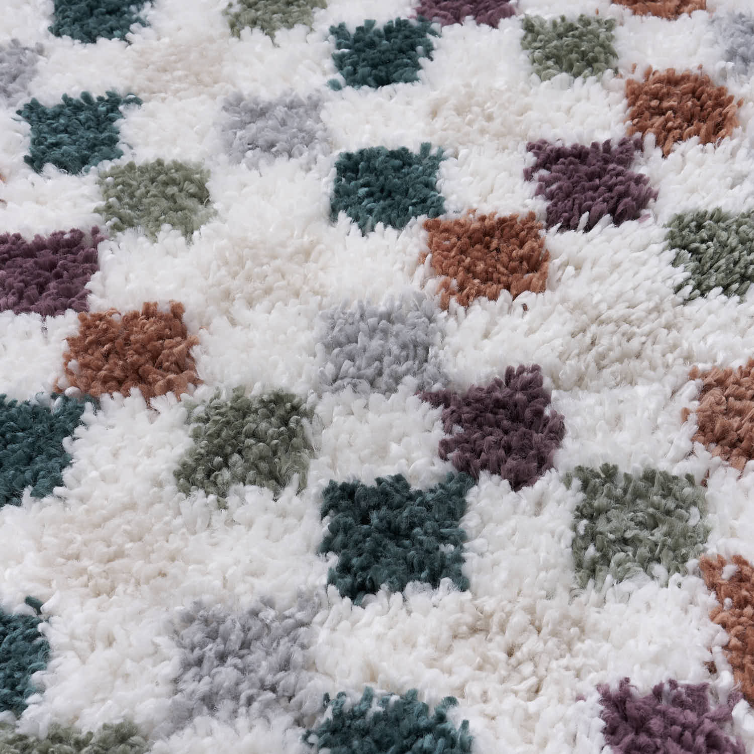 Moodi Shaggy Multicolour Pulseway Rug - PN Home