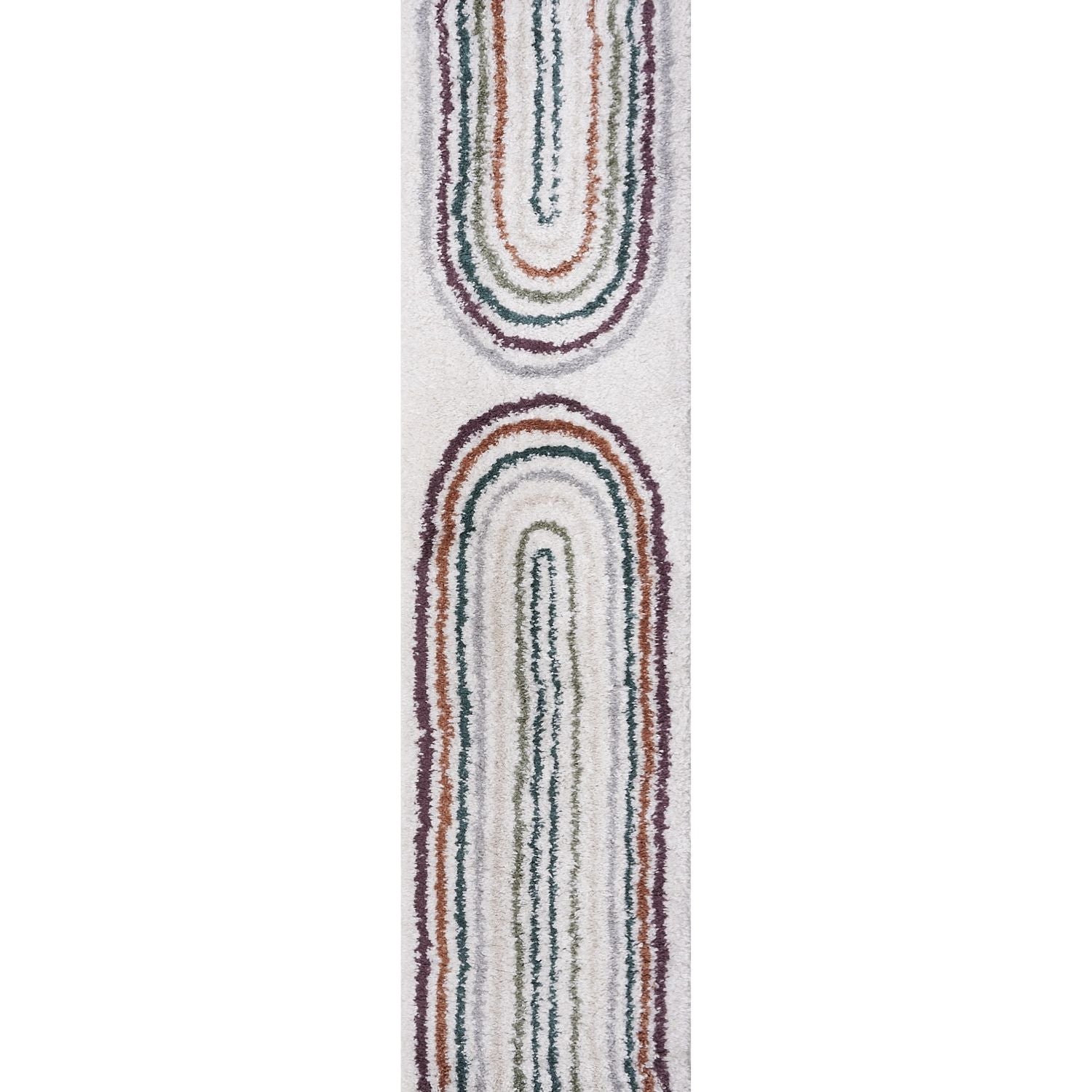 Moodi Shaggy Multicolour Raincat Rug - PN Home