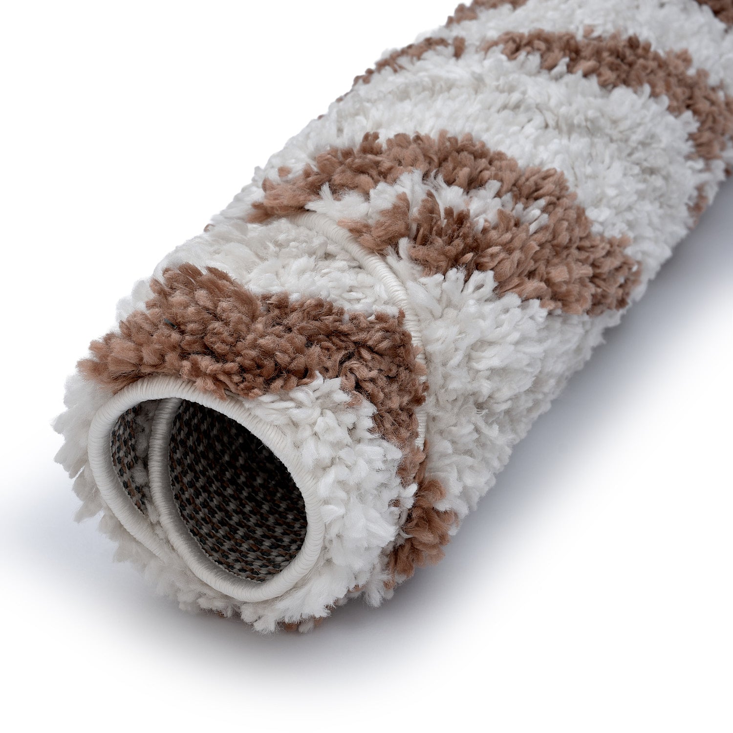 Moodi Shaggy Cream/Terra Savara Rug - PN Home