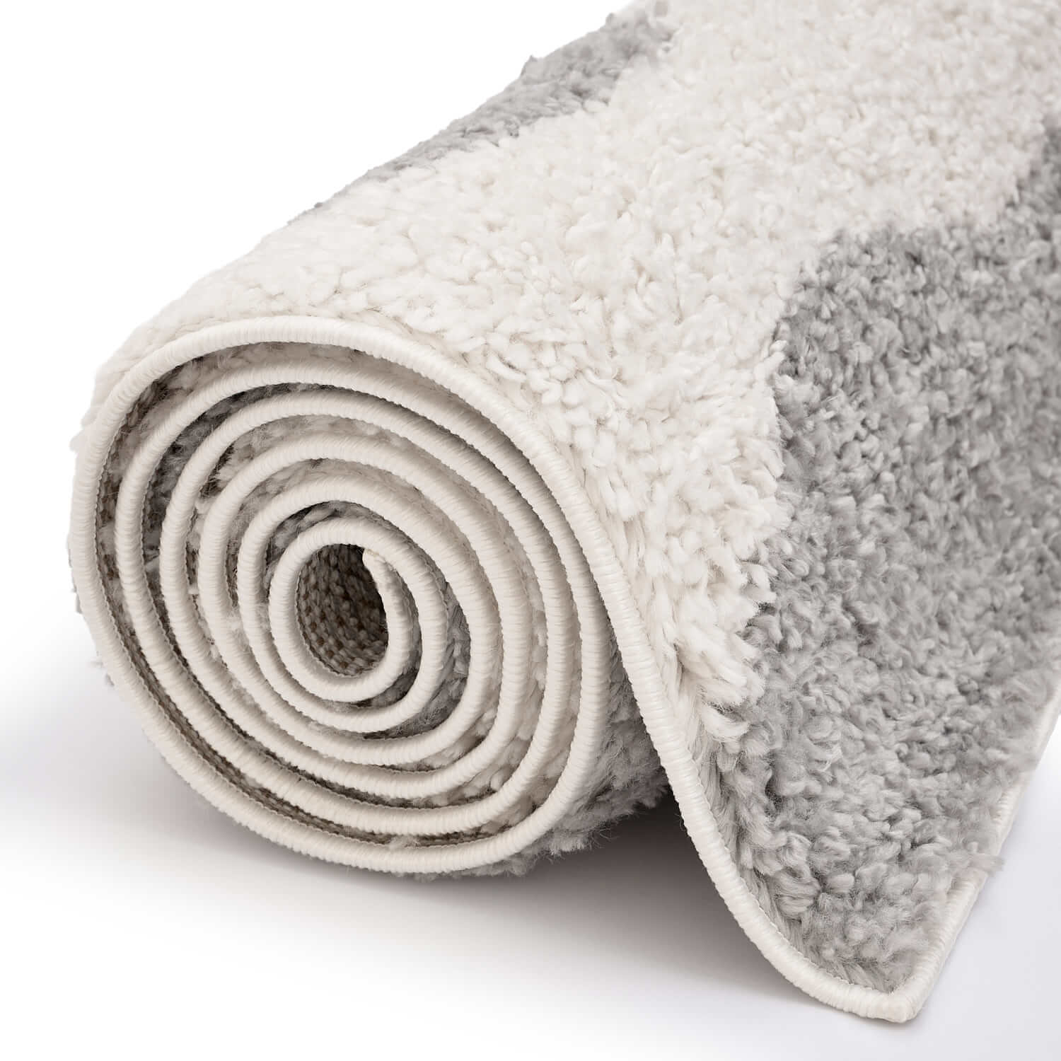 Moodi Shaggy Grey Tarn Rug - PN Home
