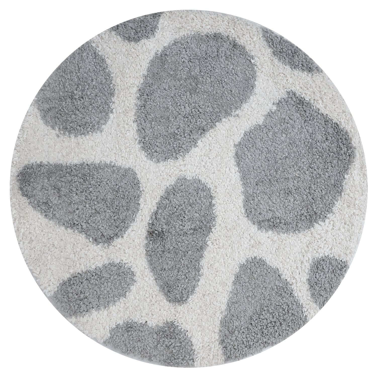 Moodi Shaggy Grey Tarn Rug - PN Home