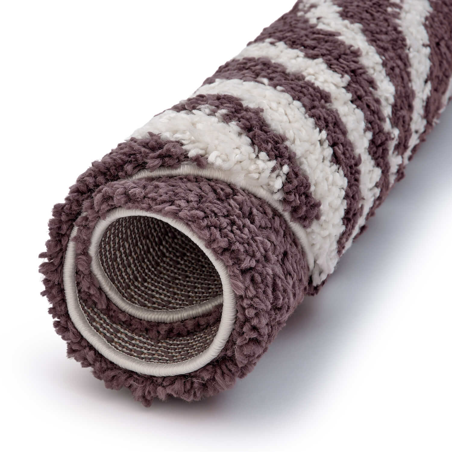Moodi Shaggy Purple Velvetine Rug - PN Home