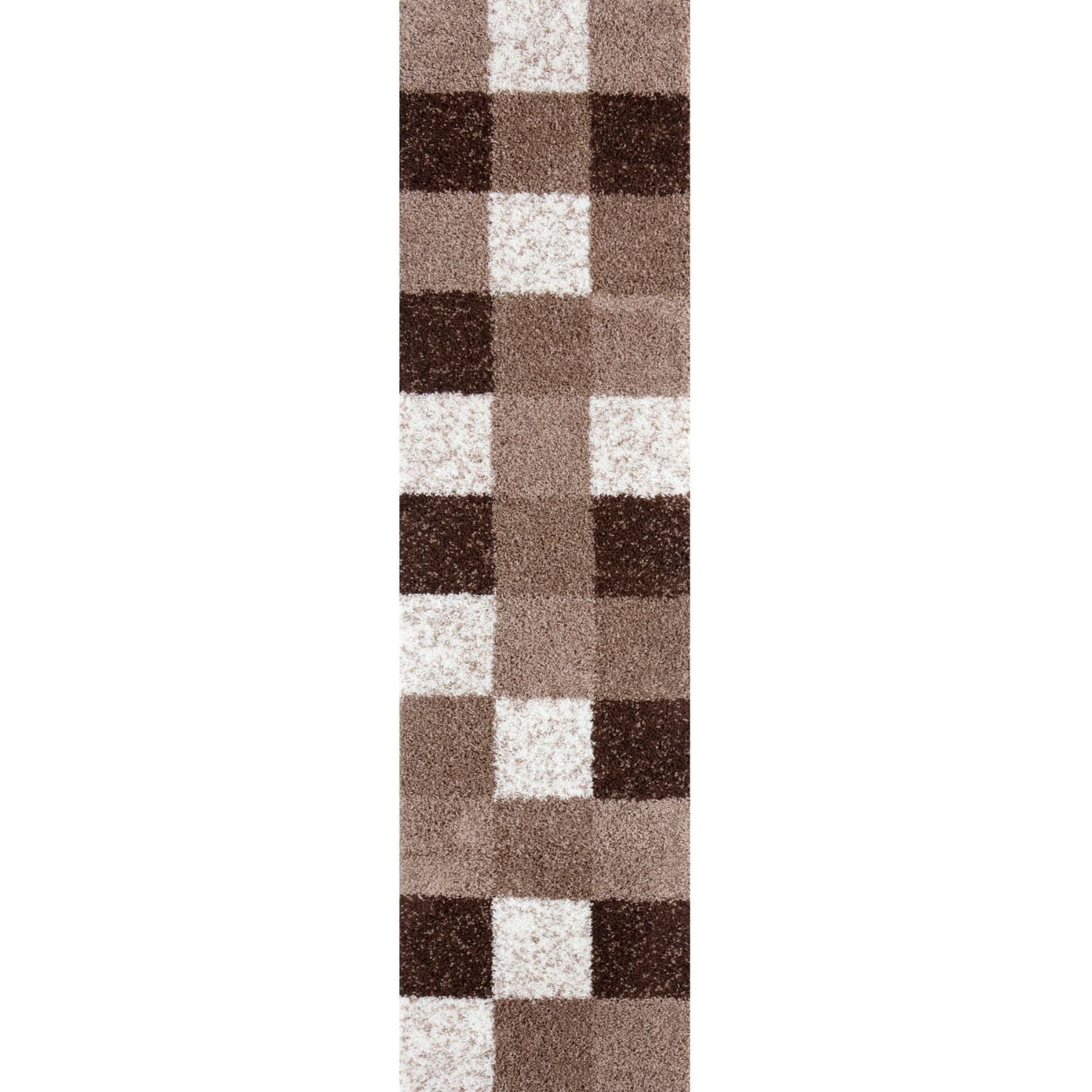 Myshaggy Geometric Brown Rug - PN Home