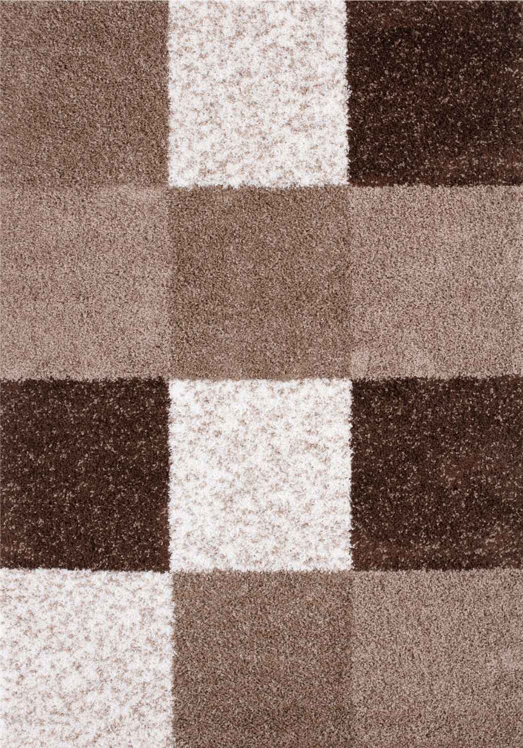 Myshaggy Geometric Brown Rug - PN Home