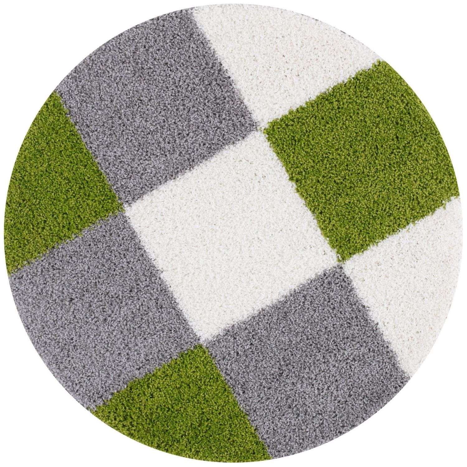 Myshaggy Geometric Green Rug - PN Home