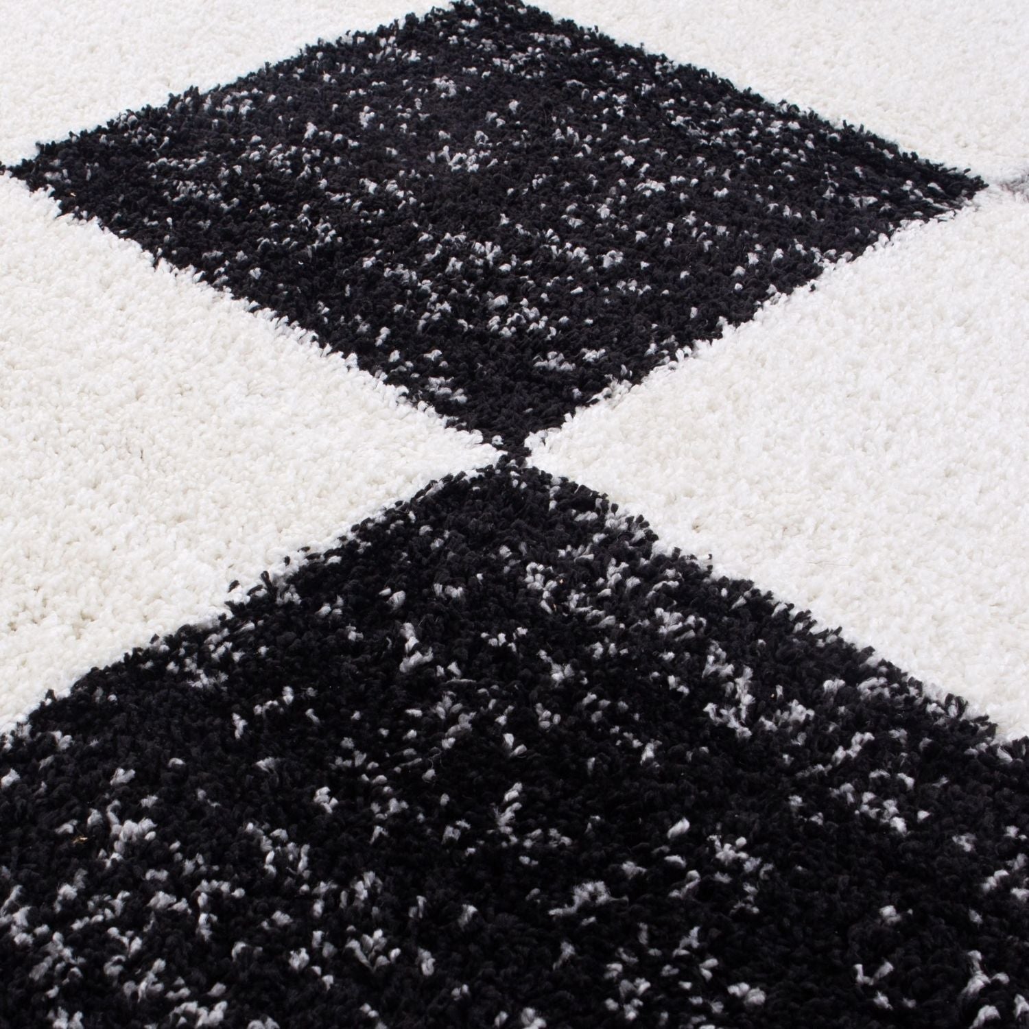 Myshaggy Geometric Grey Rug - PN Home