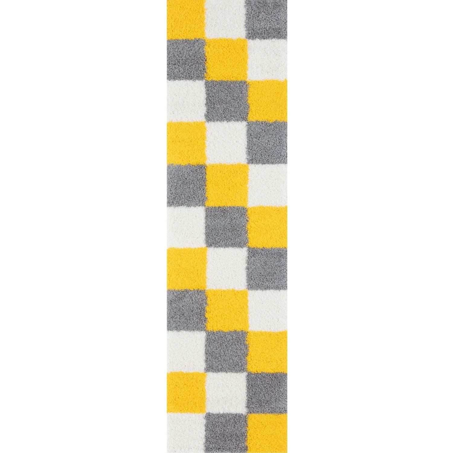 Myshaggy Geometric Yellow Rug - PN Home