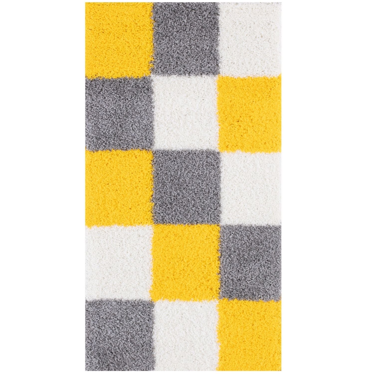 Myshaggy Geometric Yellow Rug - PN Home
