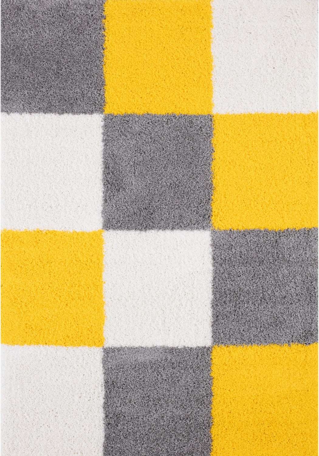 Myshaggy Geometric Yellow Rug - PN Home