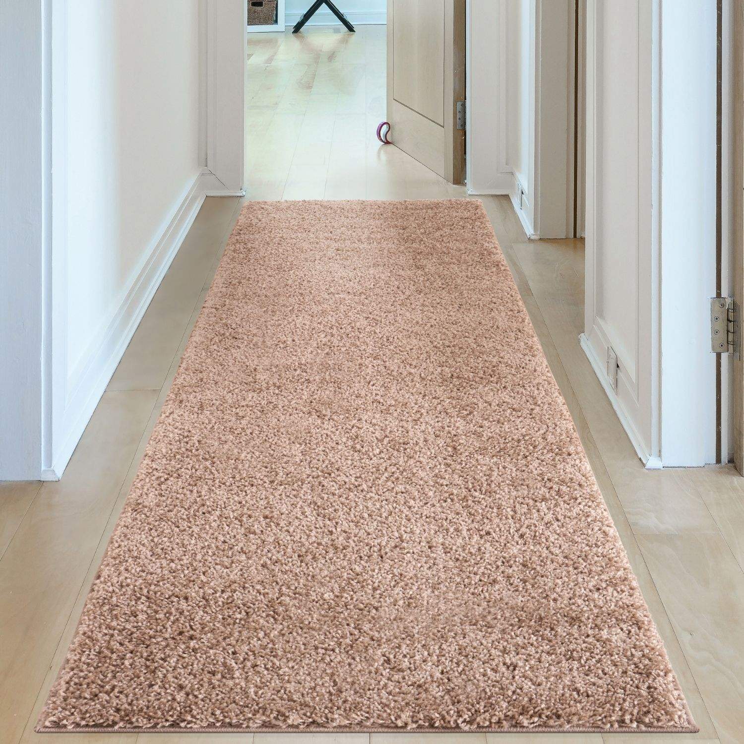 Myshaggy Solid Beige Rug - PN Home