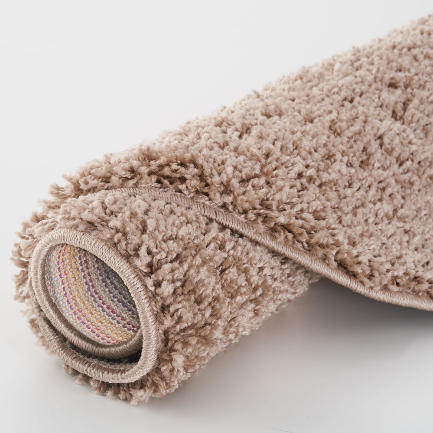 Myshaggy Solid Beige Rug - PN Home