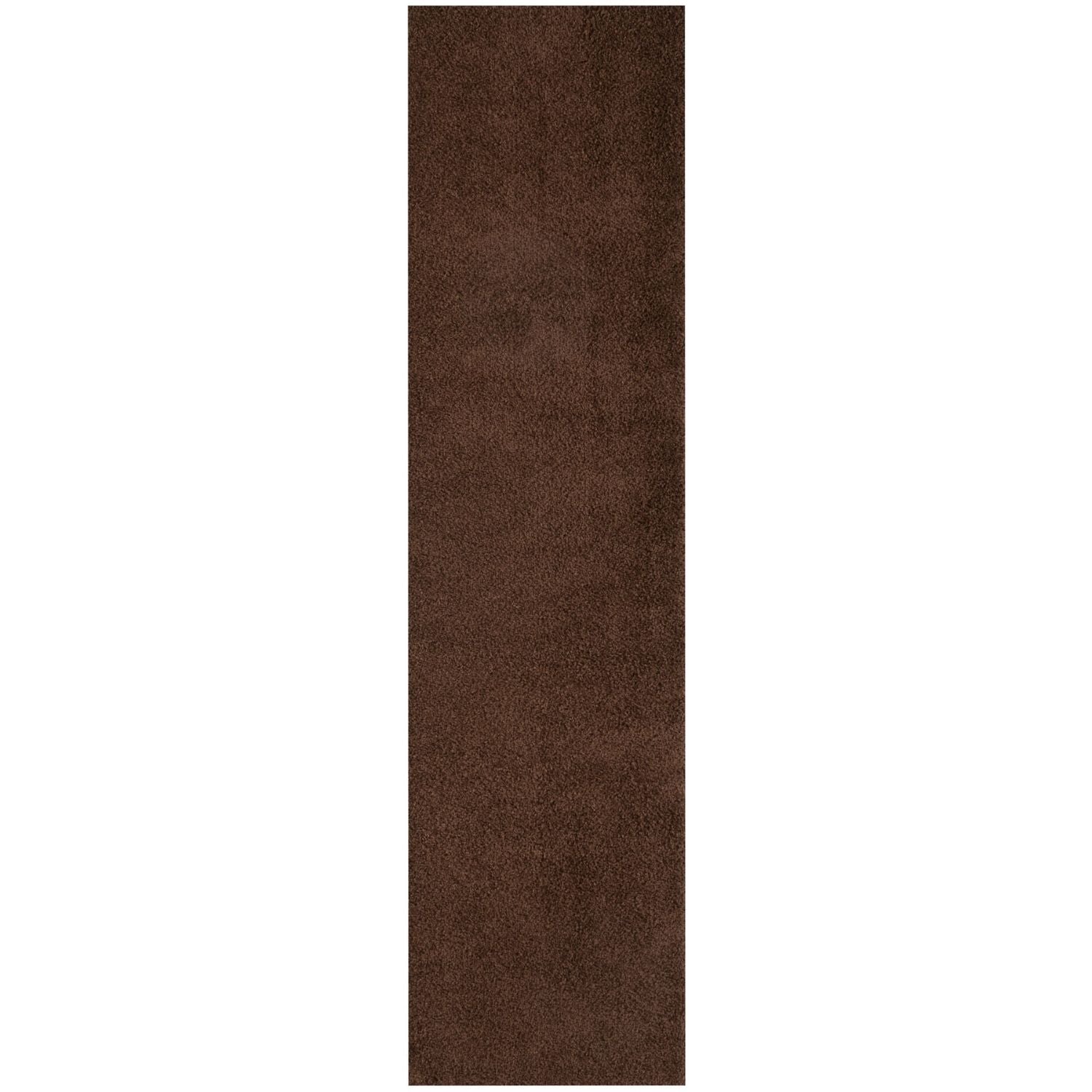 Myshaggy Solid Brown Rug - PN Home