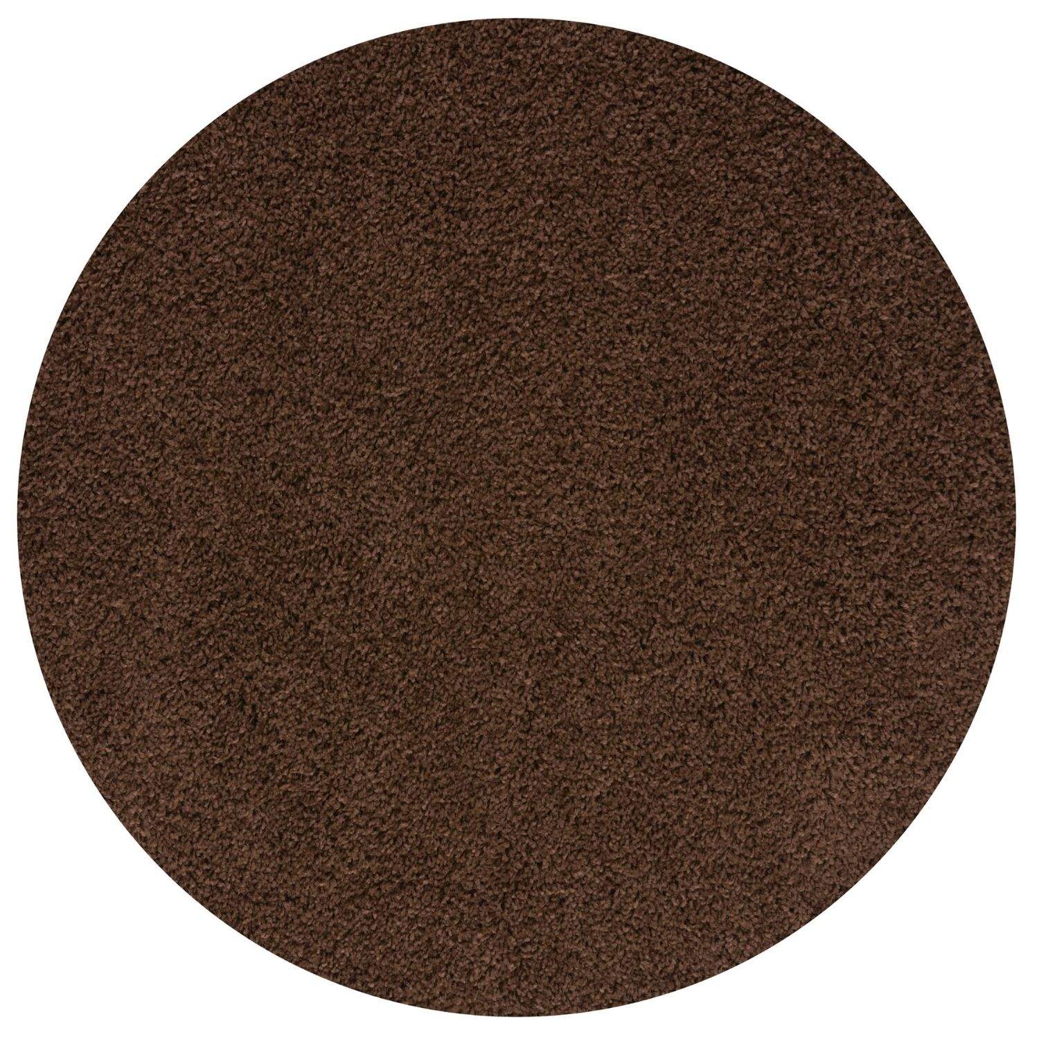 Myshaggy Solid Brown Rug - PN Home