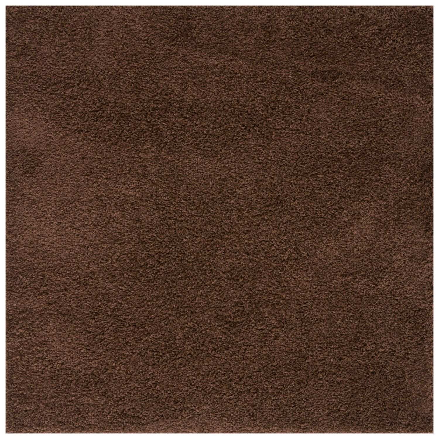 Myshaggy Solid Brown Rug - PN Home