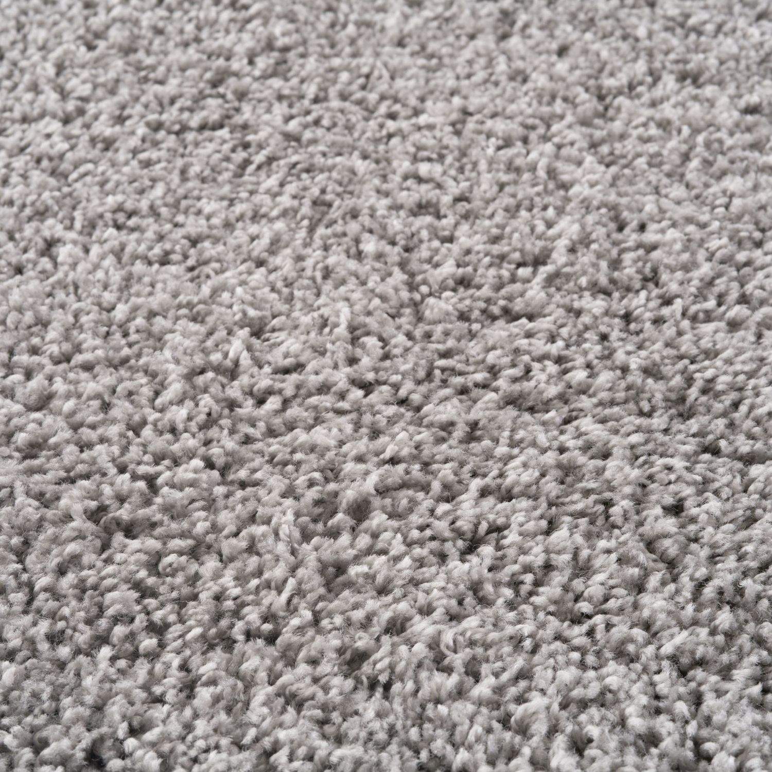 Myshaggy Solid Grey Rug - PN Home