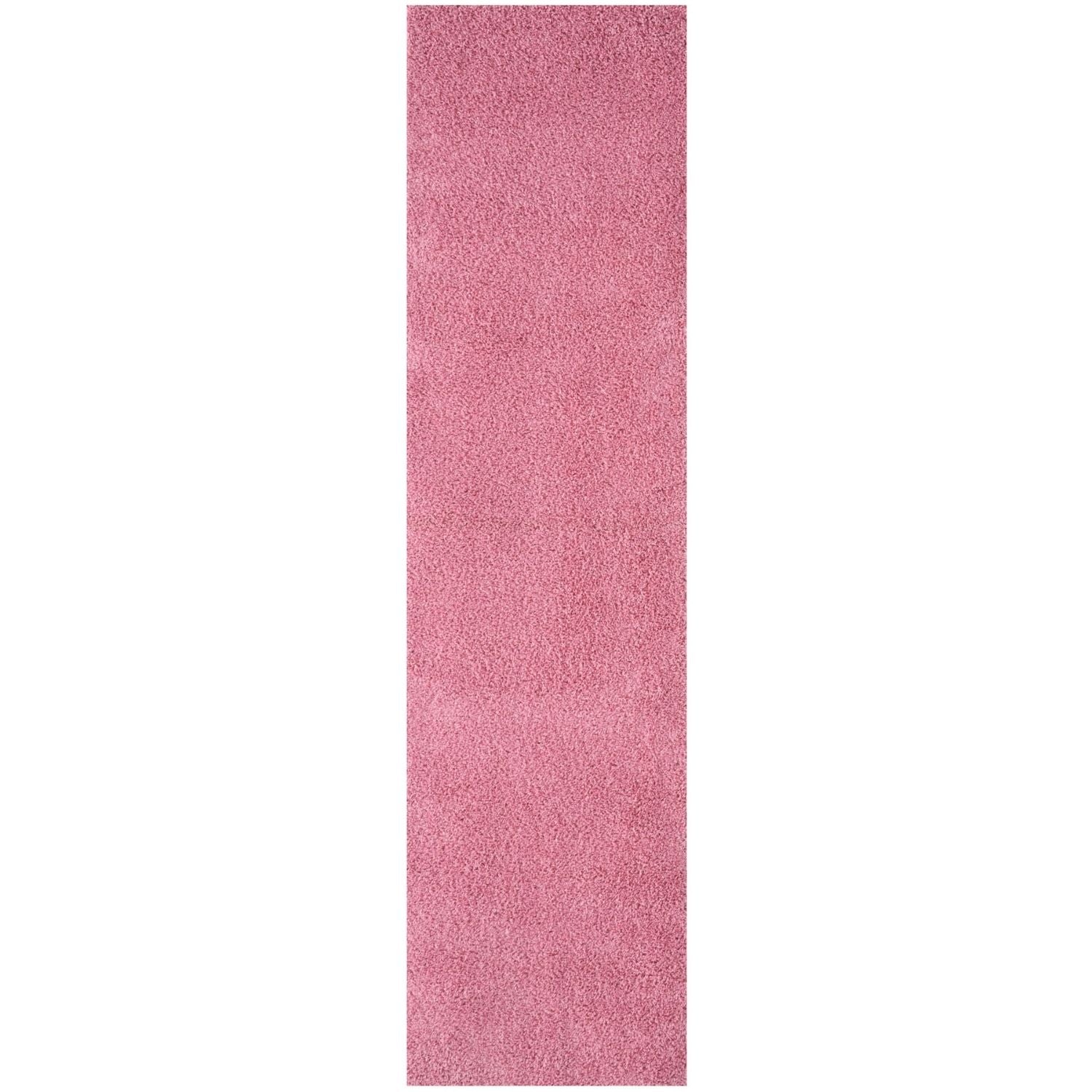 Myshaggy Solid Pink Rug - PN Home