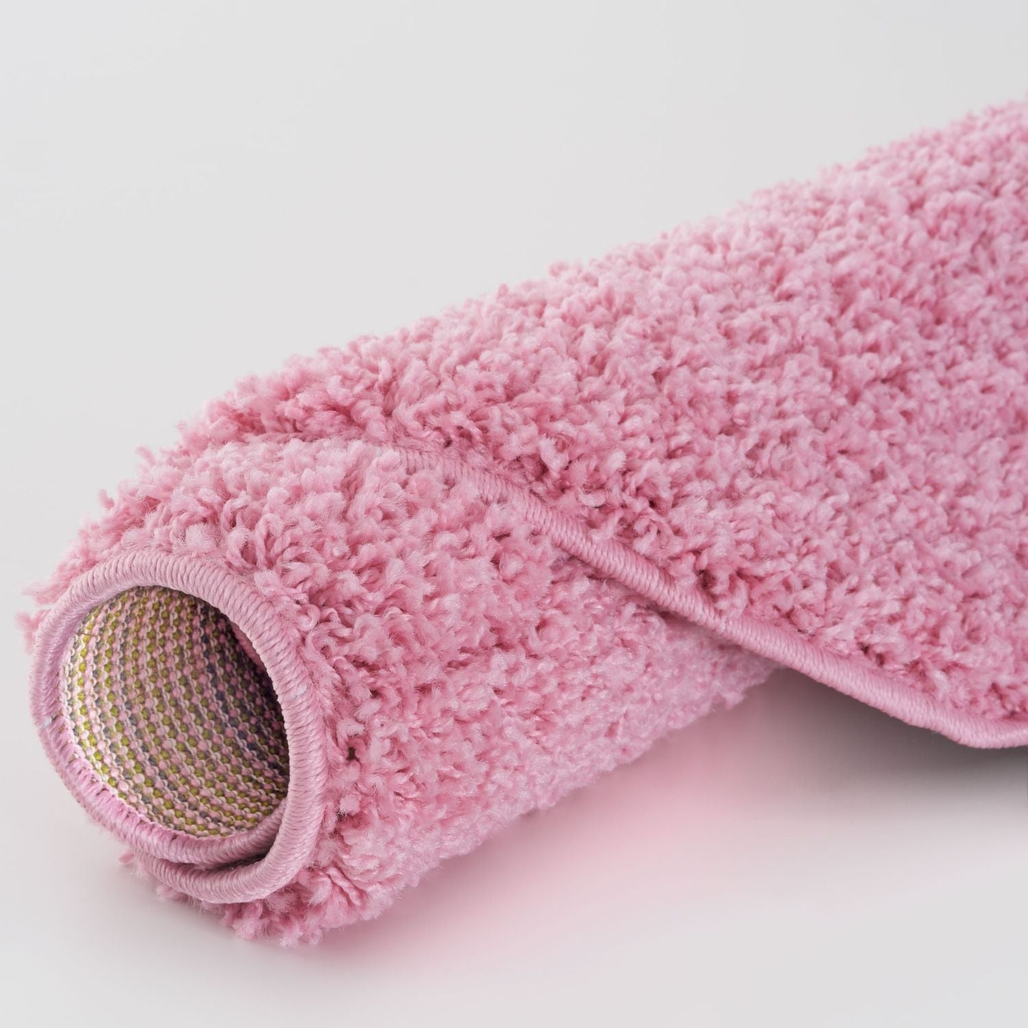 Myshaggy Solid Pink Rug - PN Home