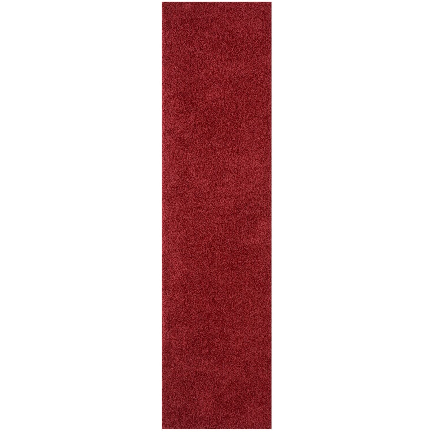 Myshaggy Solid Red Rug - PN Home