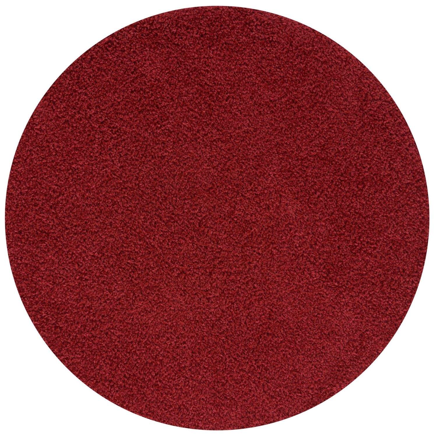Myshaggy Solid Red Rug - PN Home