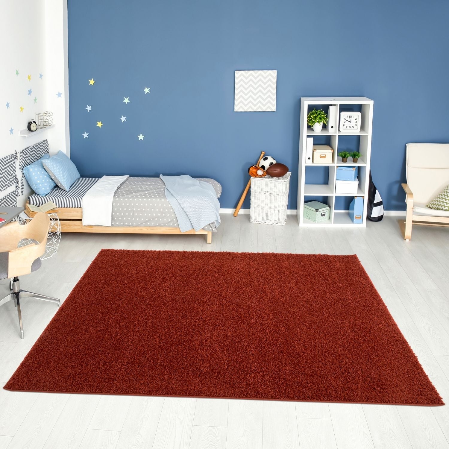 Myshaggy Solid Terra Rug - PN Home